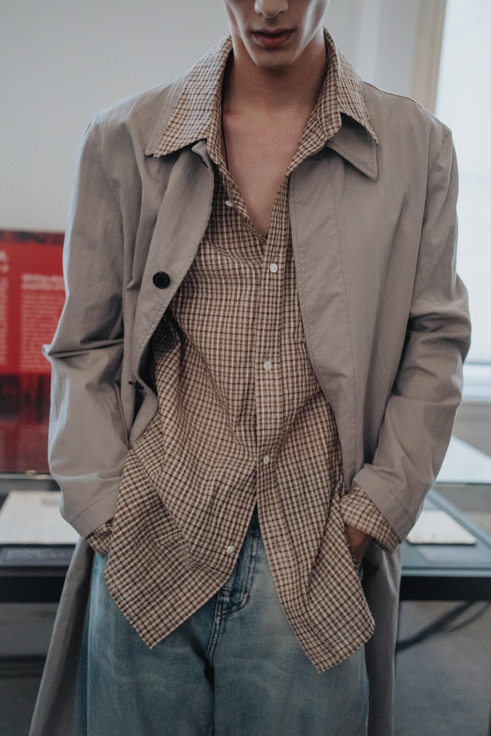 System Spring 2027 Men's Fashion Show Backstage