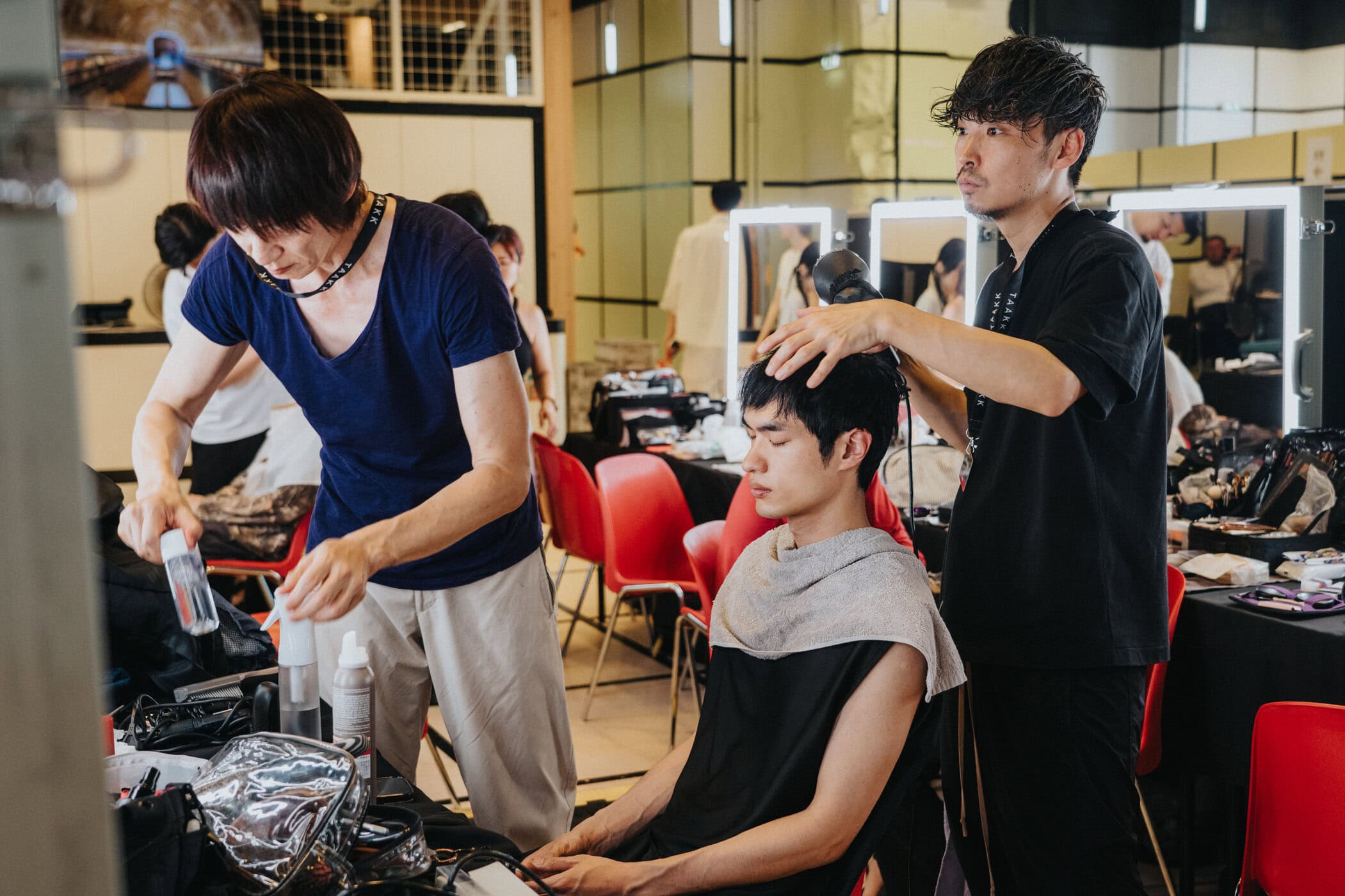 Taakk Spring 2027 Men's Fashion Show Backstage