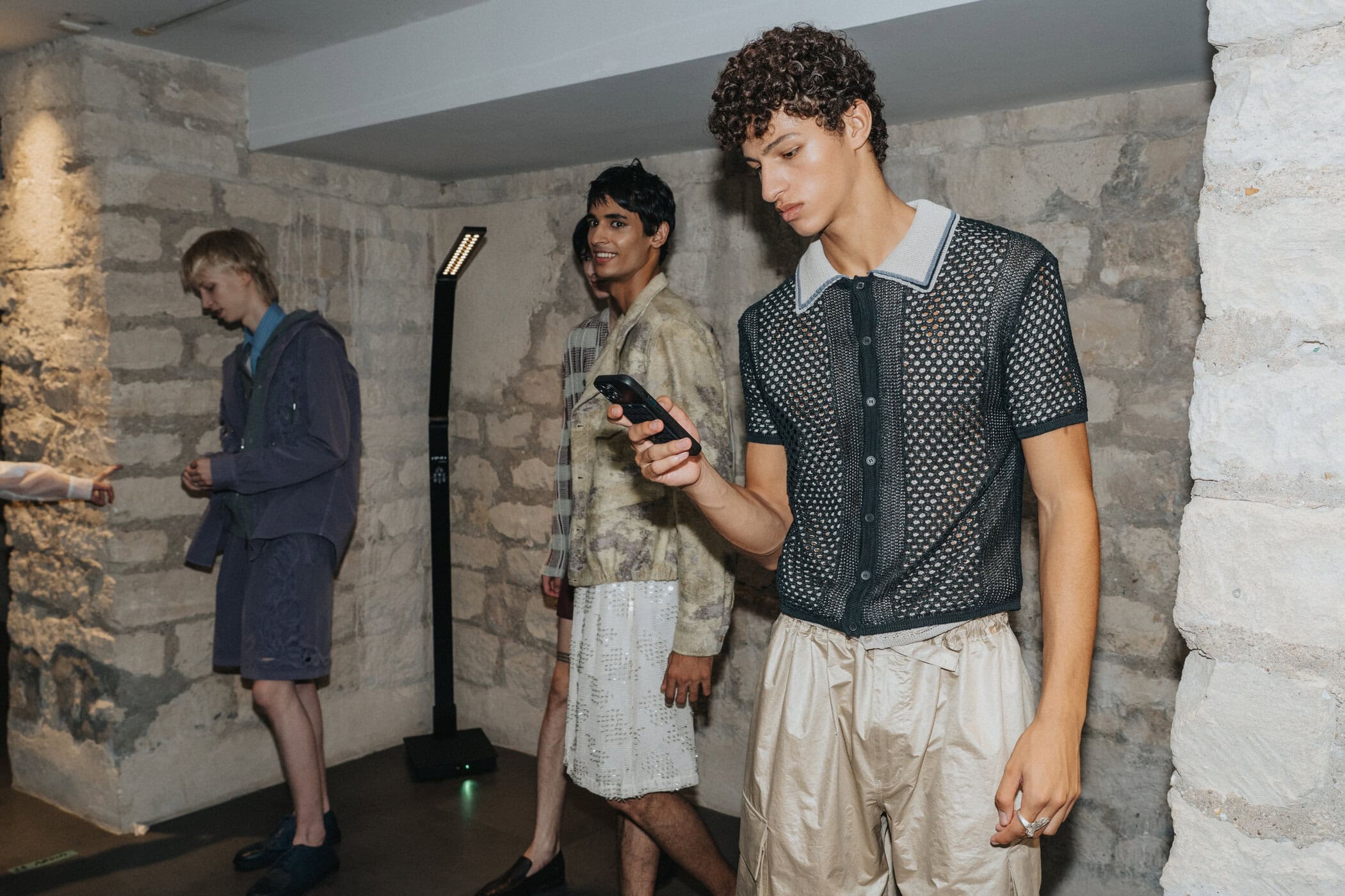 Taakk Spring 2027 Men's Fashion Show Backstage