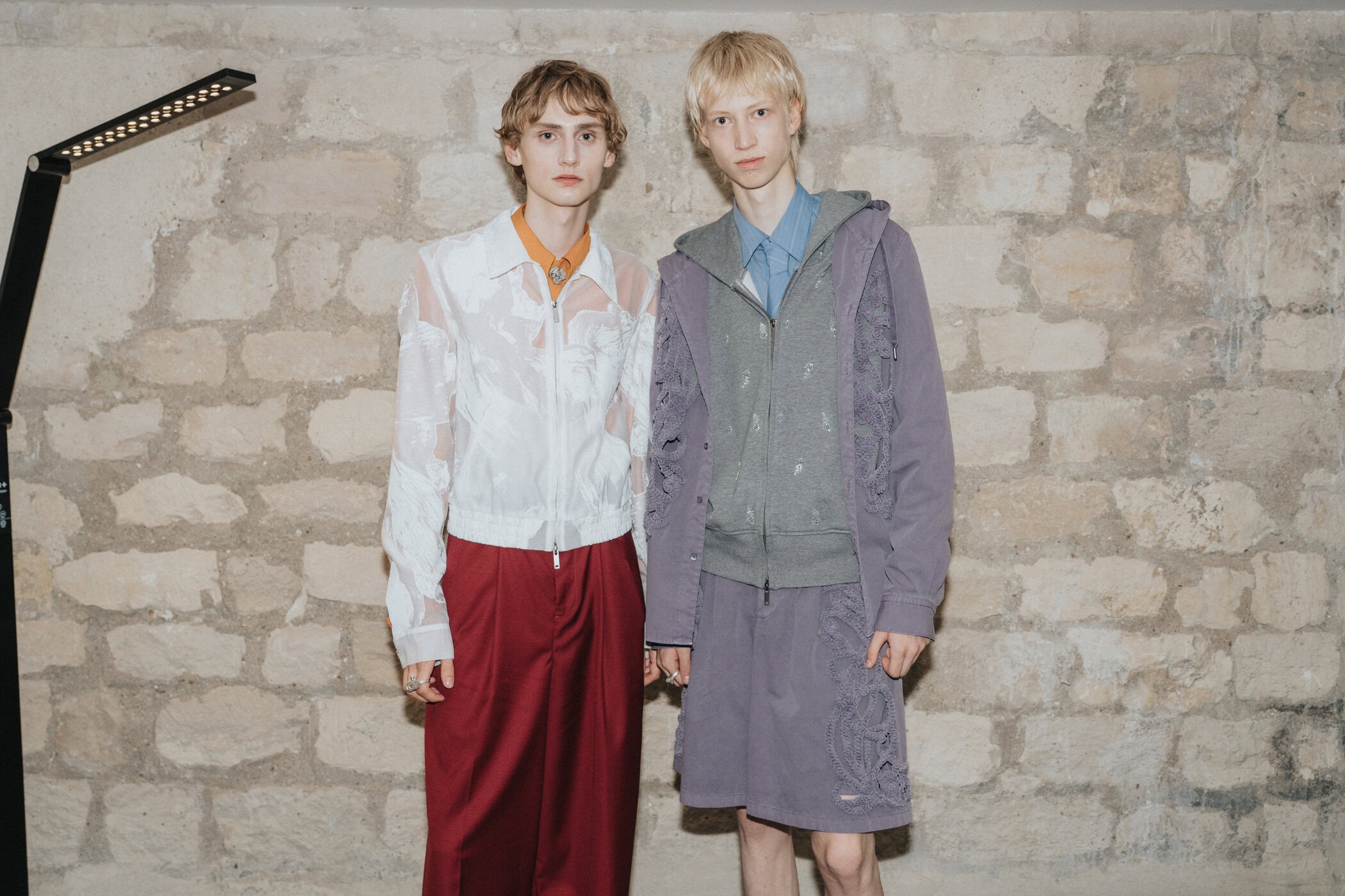 Taakk Spring 2027 Men's Fashion Show Backstage