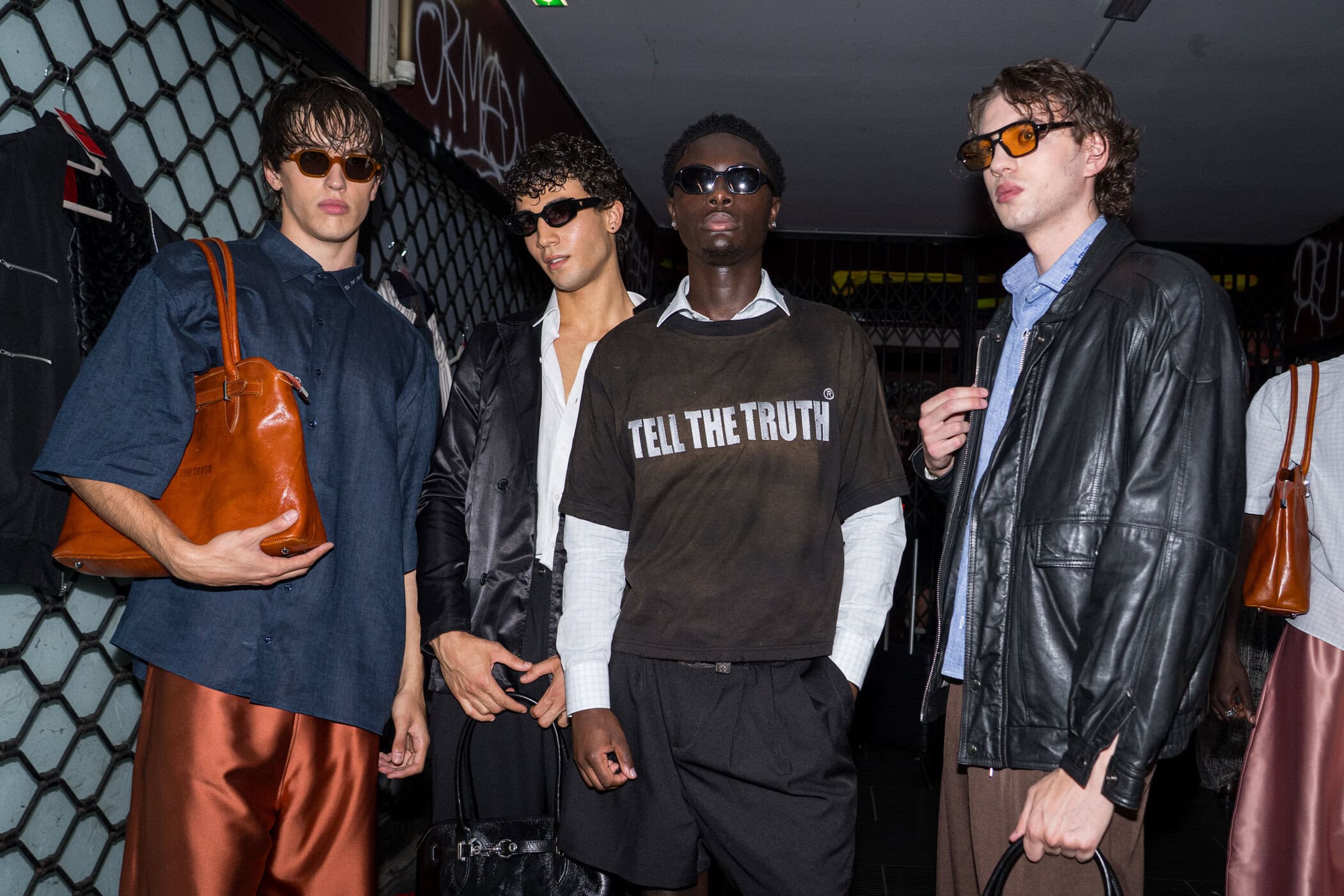 Tell The Truth Spring 2027 Men's Fashion Show Backstage