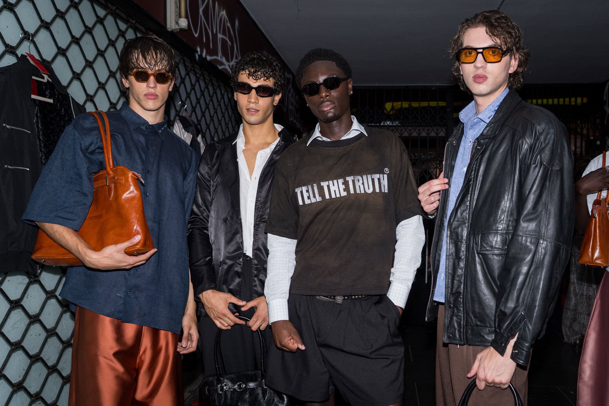 Tell The Truth Spring 2027 Men's Fashion Show Backstage