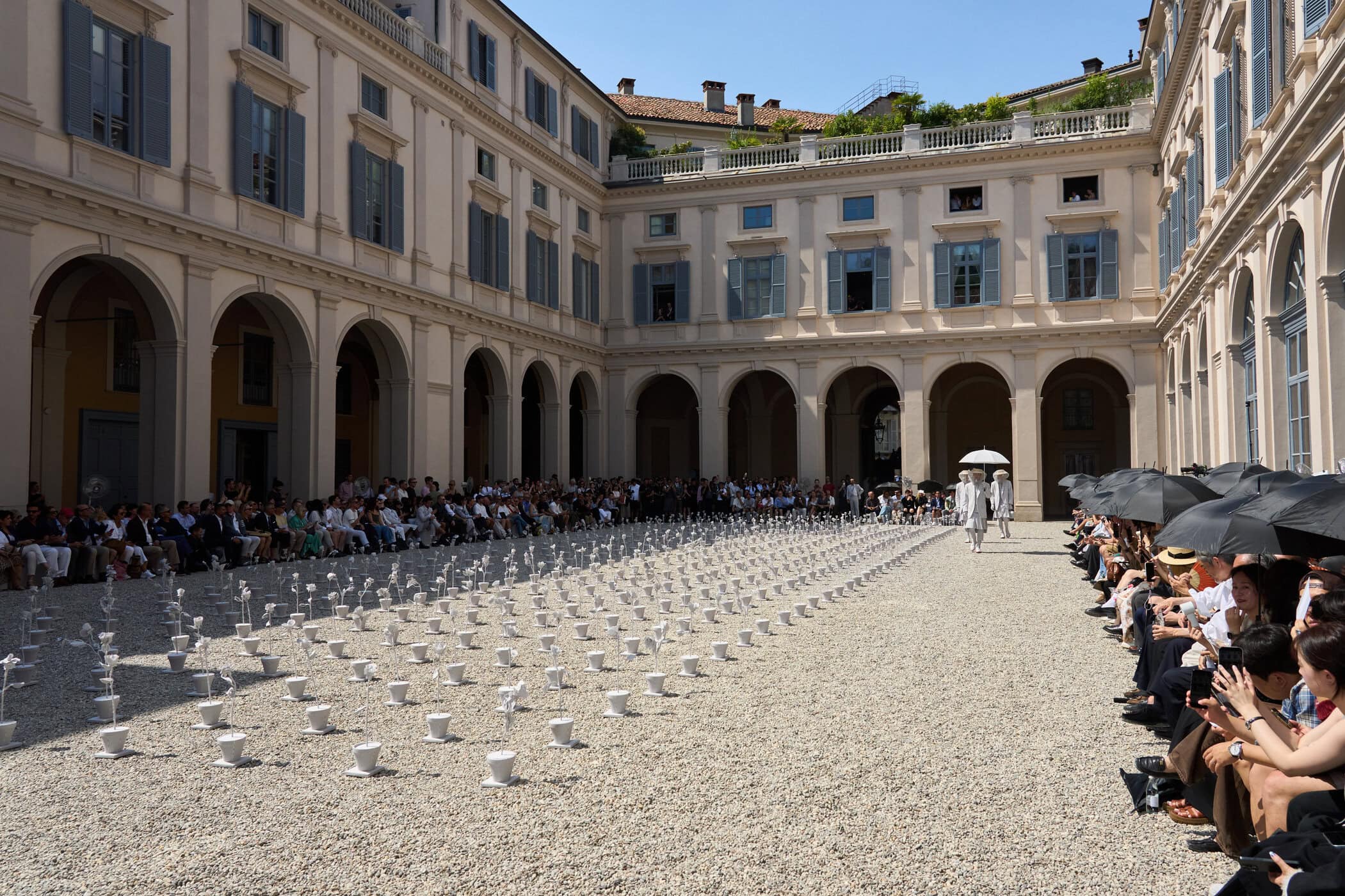 Thom Browne Spring 2027 Men's Fashion Show Atmosphere