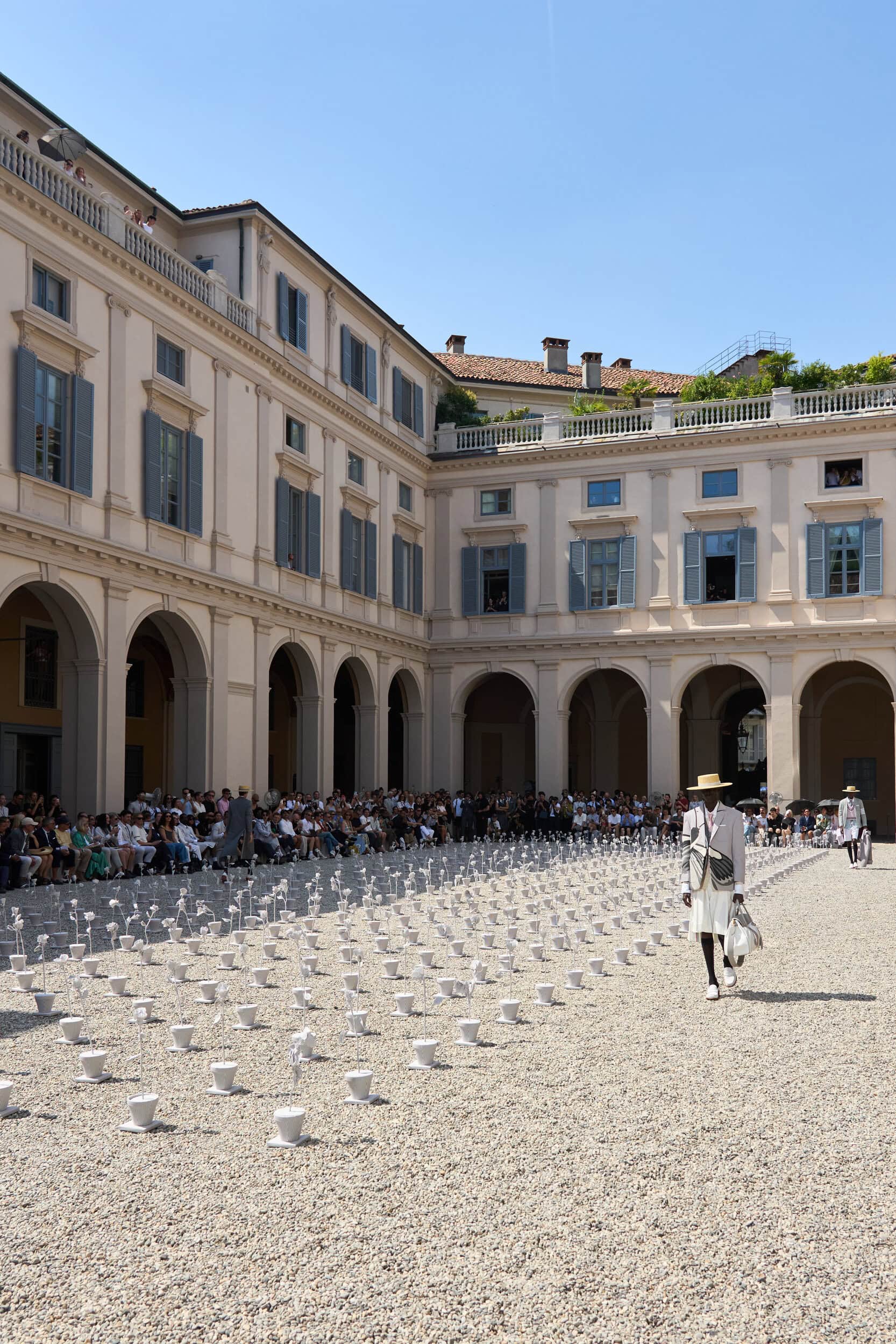 Thom Browne Spring 2027 Men's Fashion Show Atmosphere