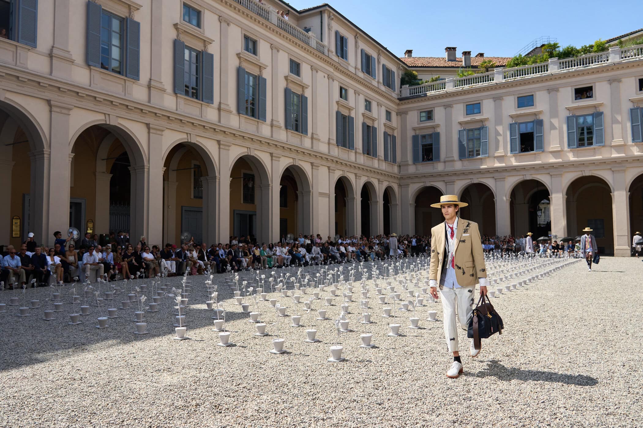 Thom Browne Spring 2027 Men's Fashion Show Atmosphere