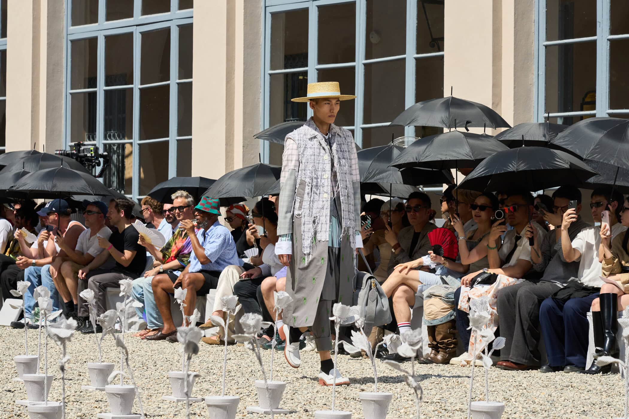 Thom Browne Spring 2027 Men's Fashion Show Atmosphere