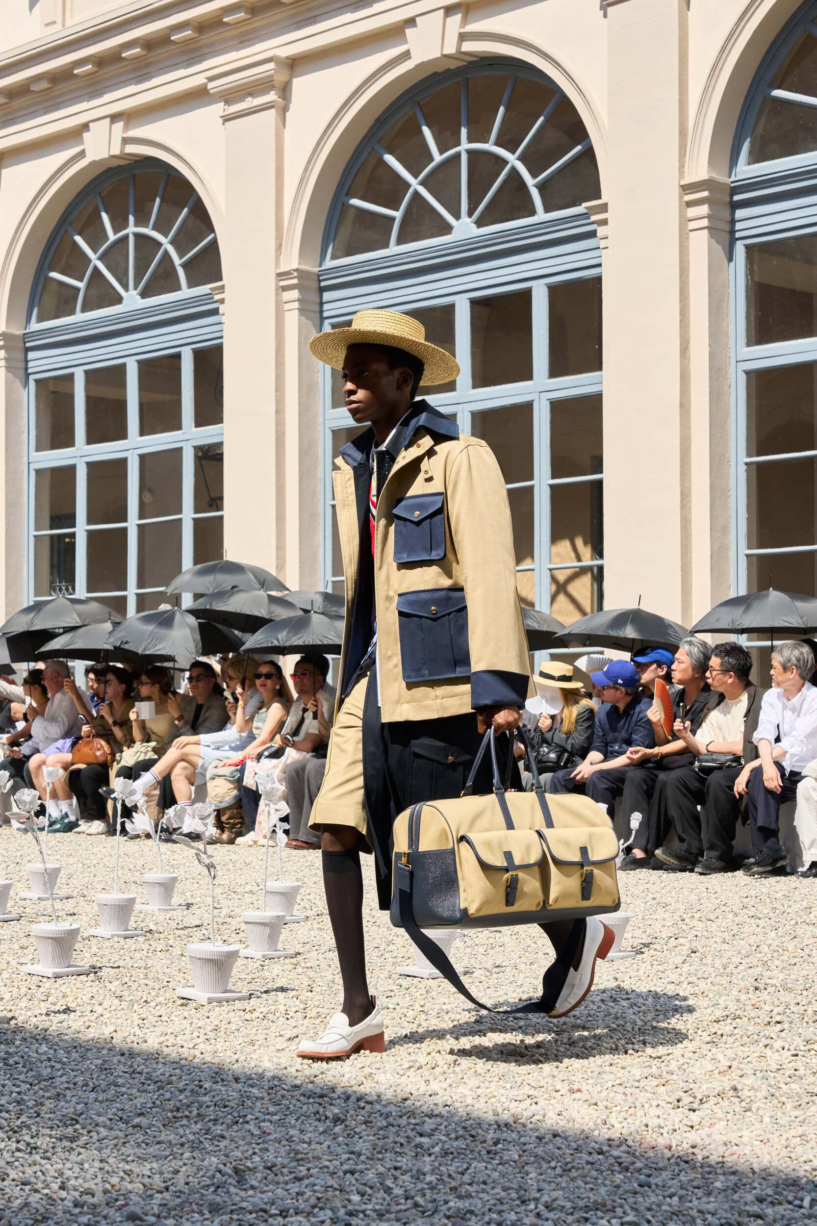 Thom Browne Spring 2027 Men's Fashion Show Atmosphere