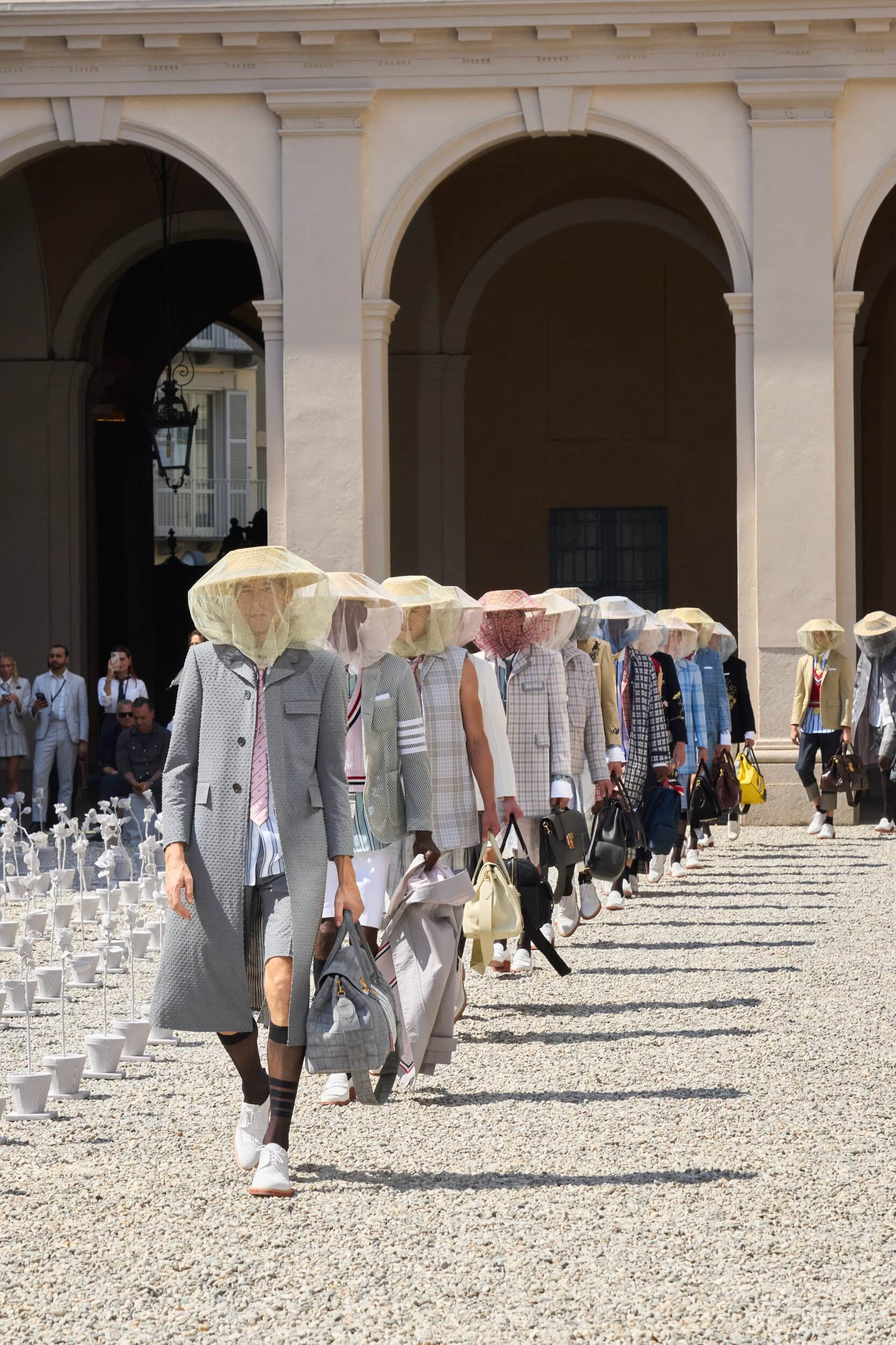 Thom Browne Spring 2027 Men's Fashion Show Atmosphere