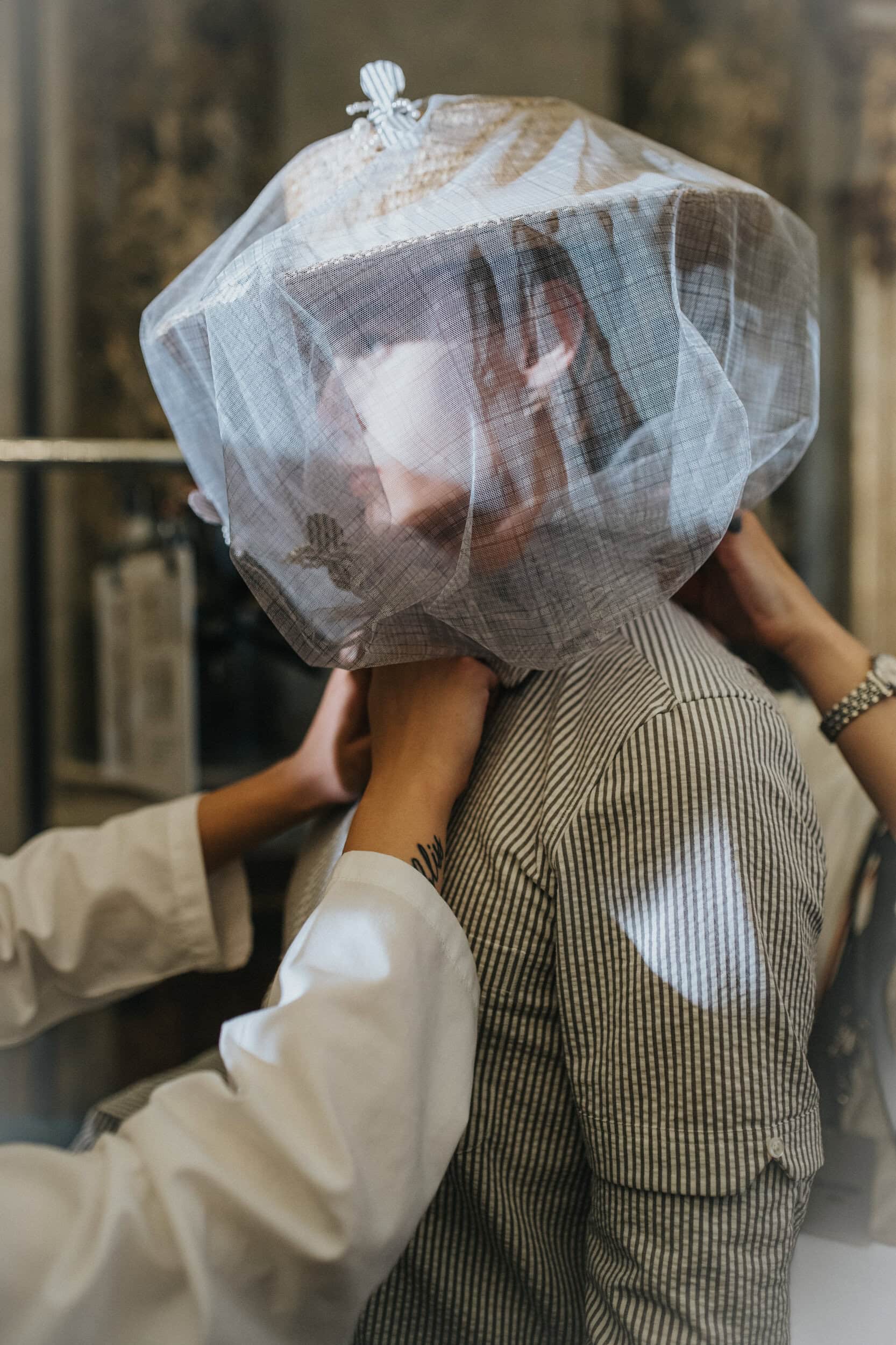 Thom Browne Spring 2027 Men's Fashion Show Backstage