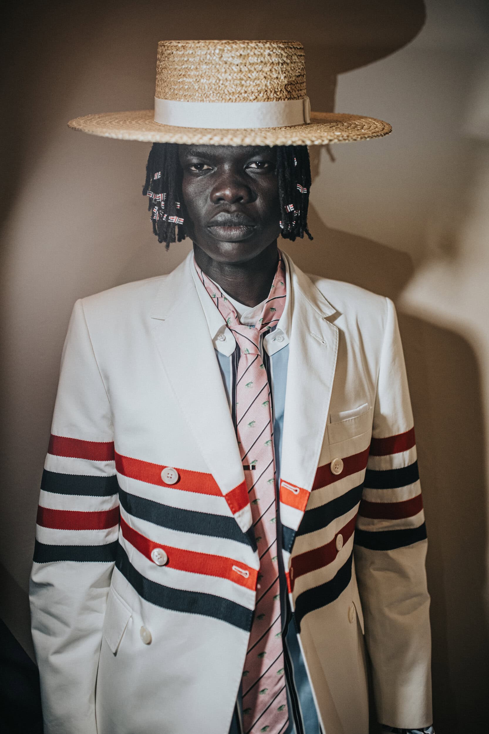 Thom Browne Spring 2027 Men's Fashion Show Backstage