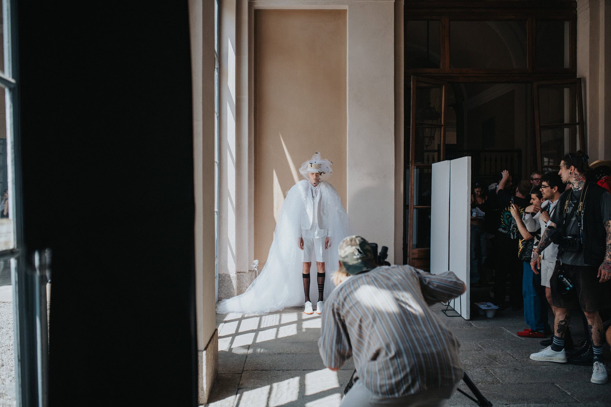 Thom Browne Spring 2027 Men's Fashion Show Backstage