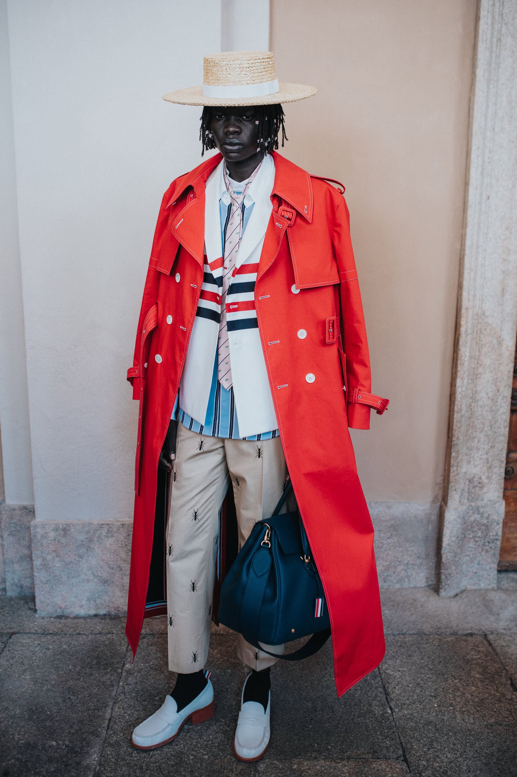 Thom Browne Spring 2027 Men's Fashion Show Backstage