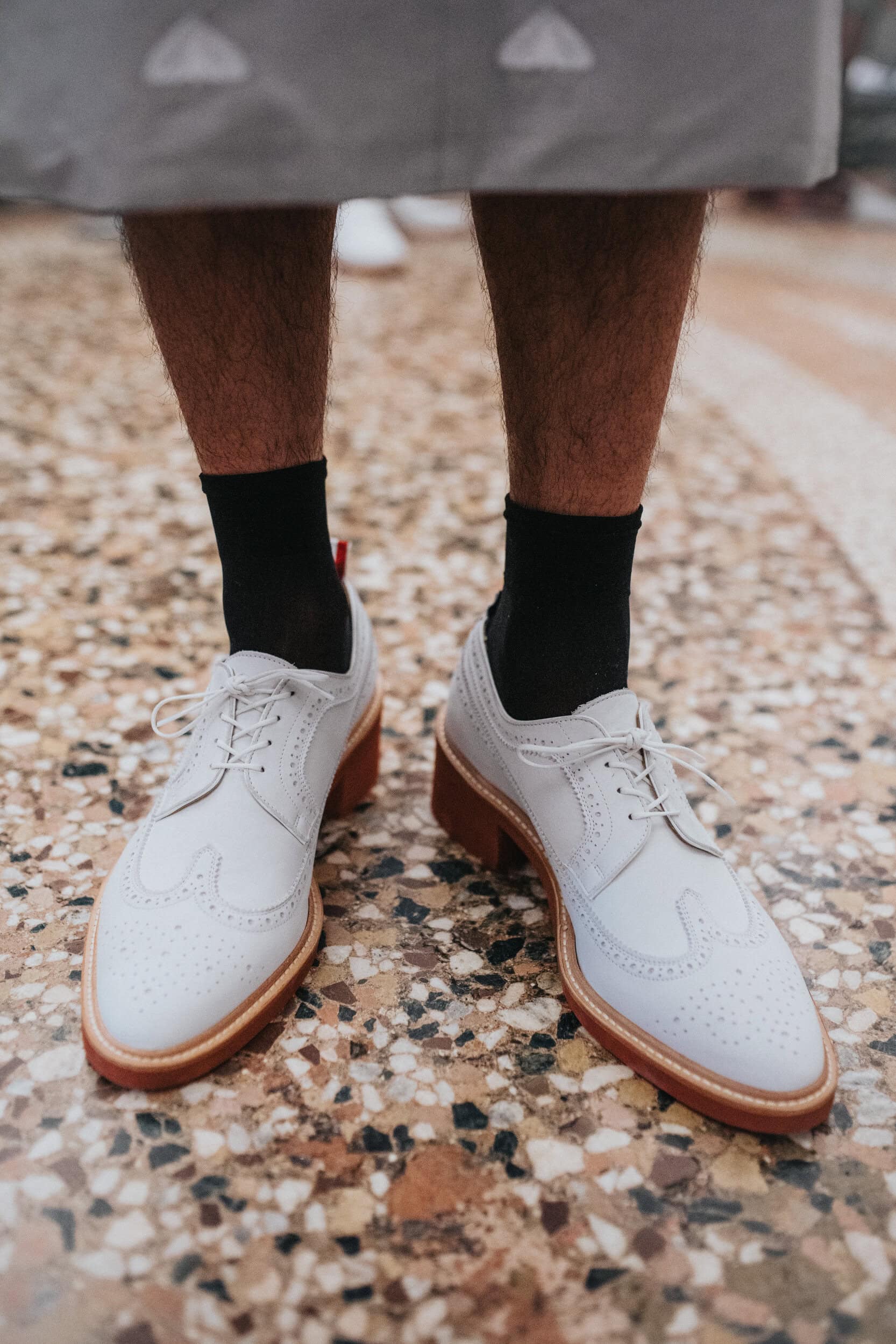 Thom Browne Spring 2027 Men's Fashion Show Backstage