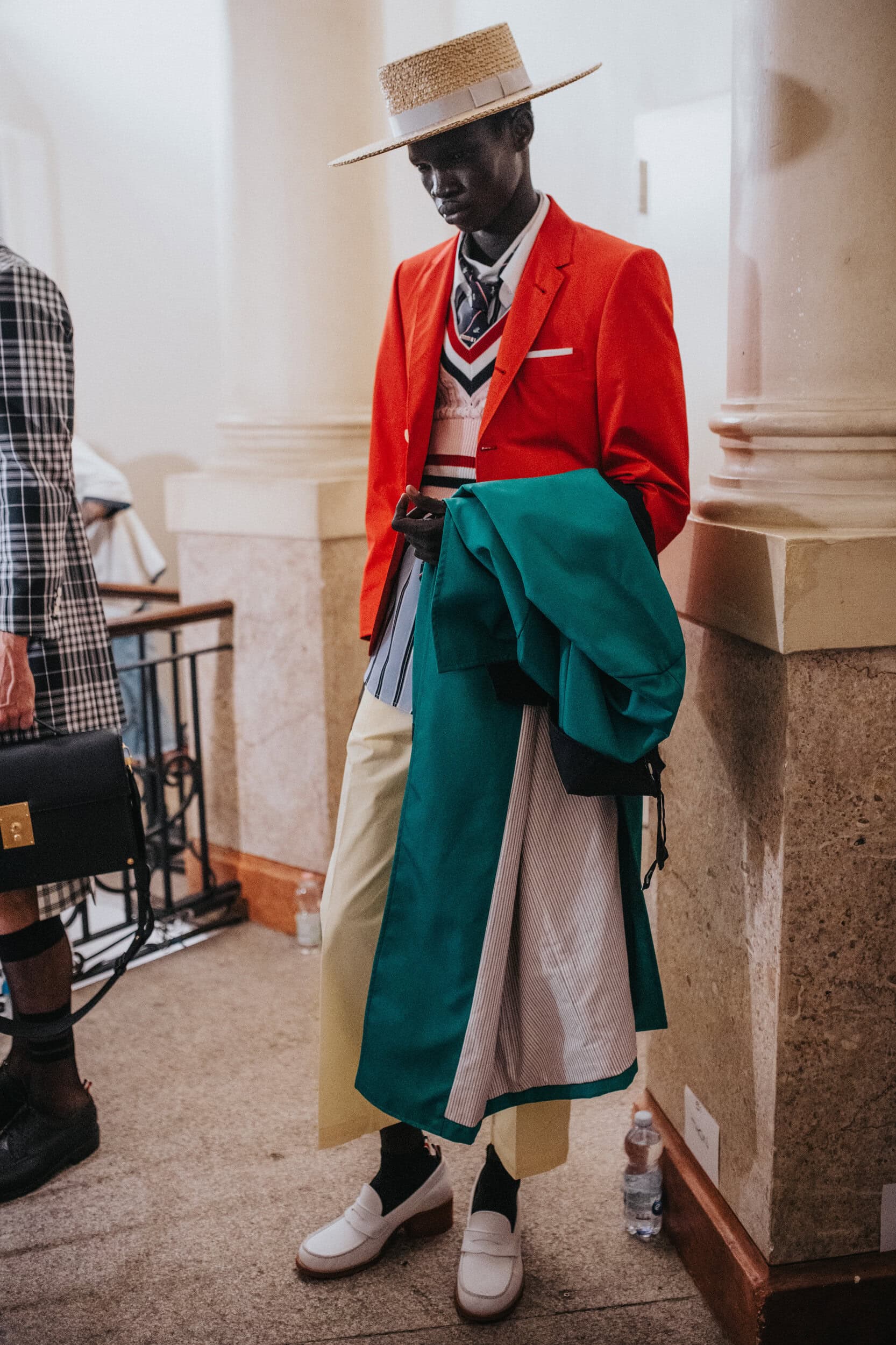 Thom Browne Spring 2027 Men's Fashion Show Backstage