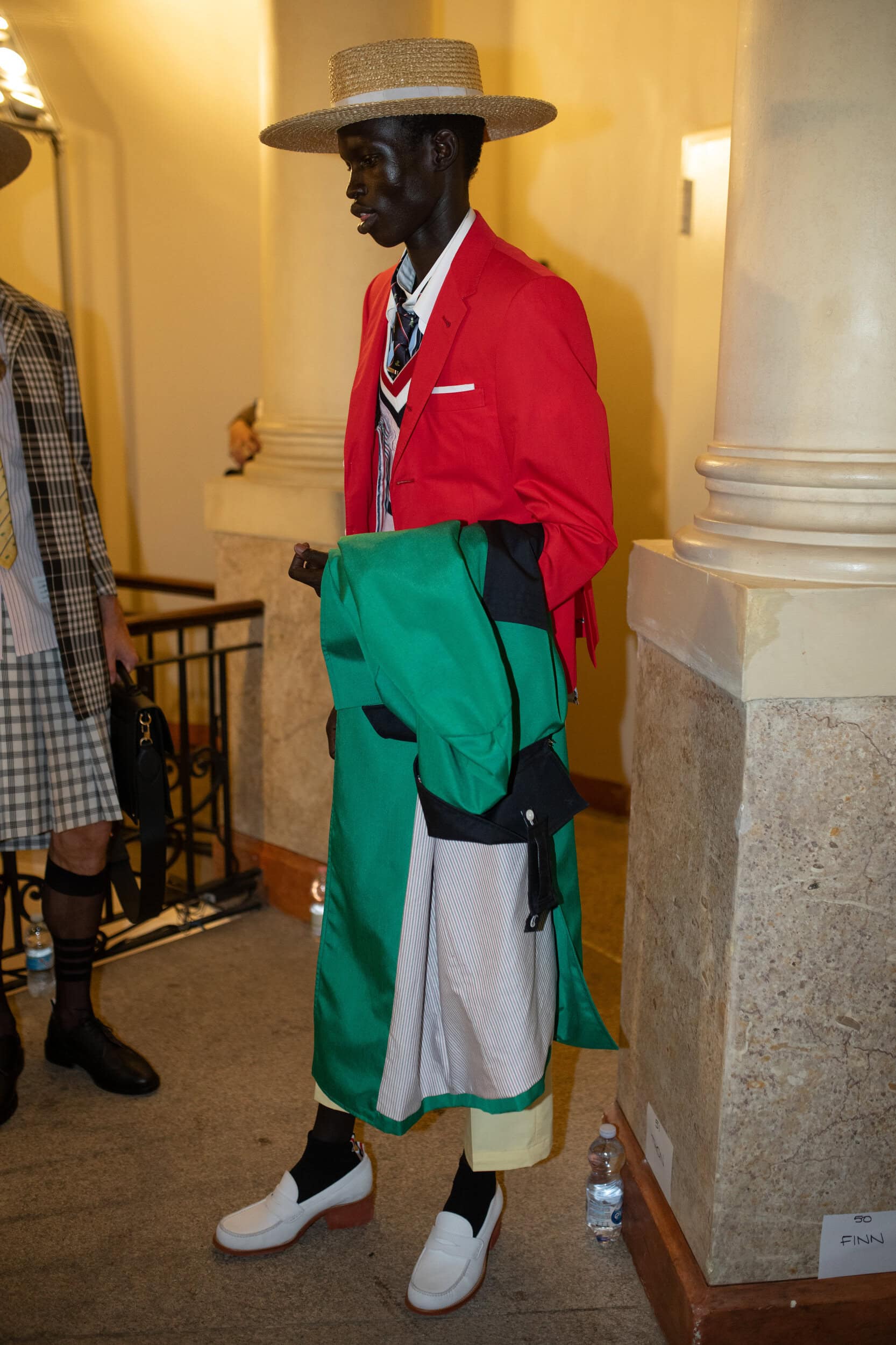 Thom Browne Spring 2027 Men's Fashion Show Backstage
