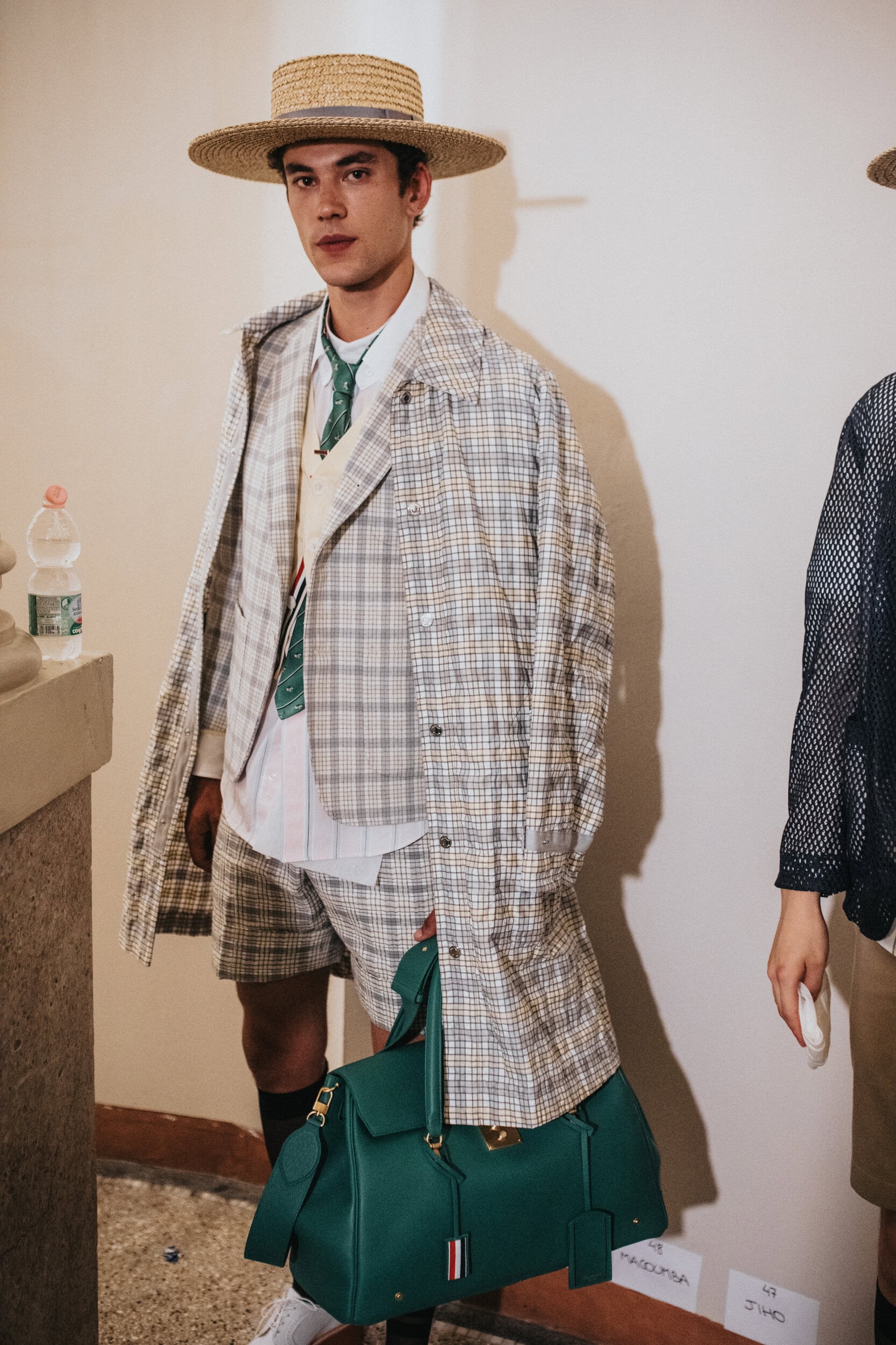 Thom Browne Spring 2027 Men's Fashion Show Backstage