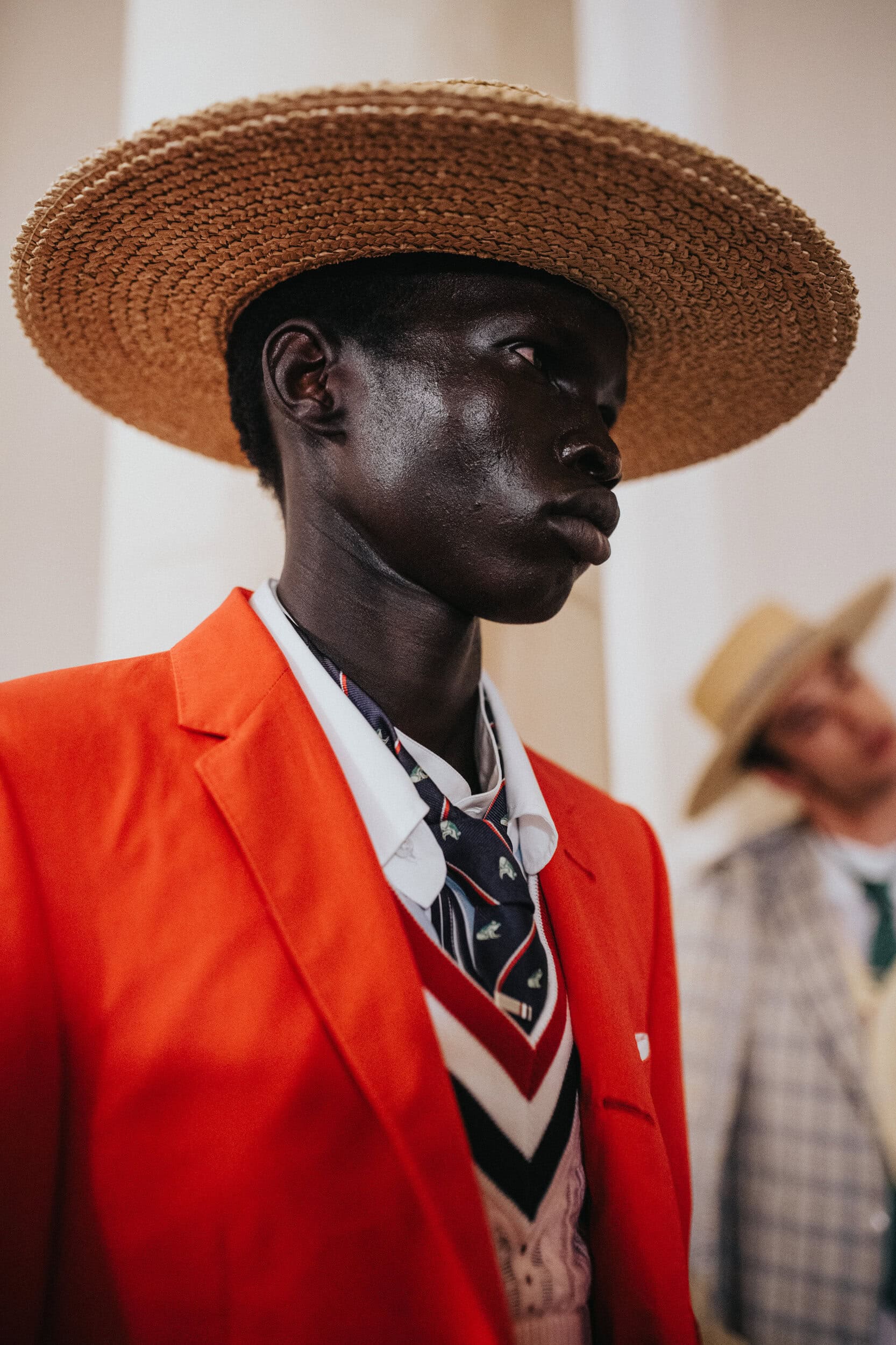 Thom Browne Spring 2027 Men's Fashion Show Backstage