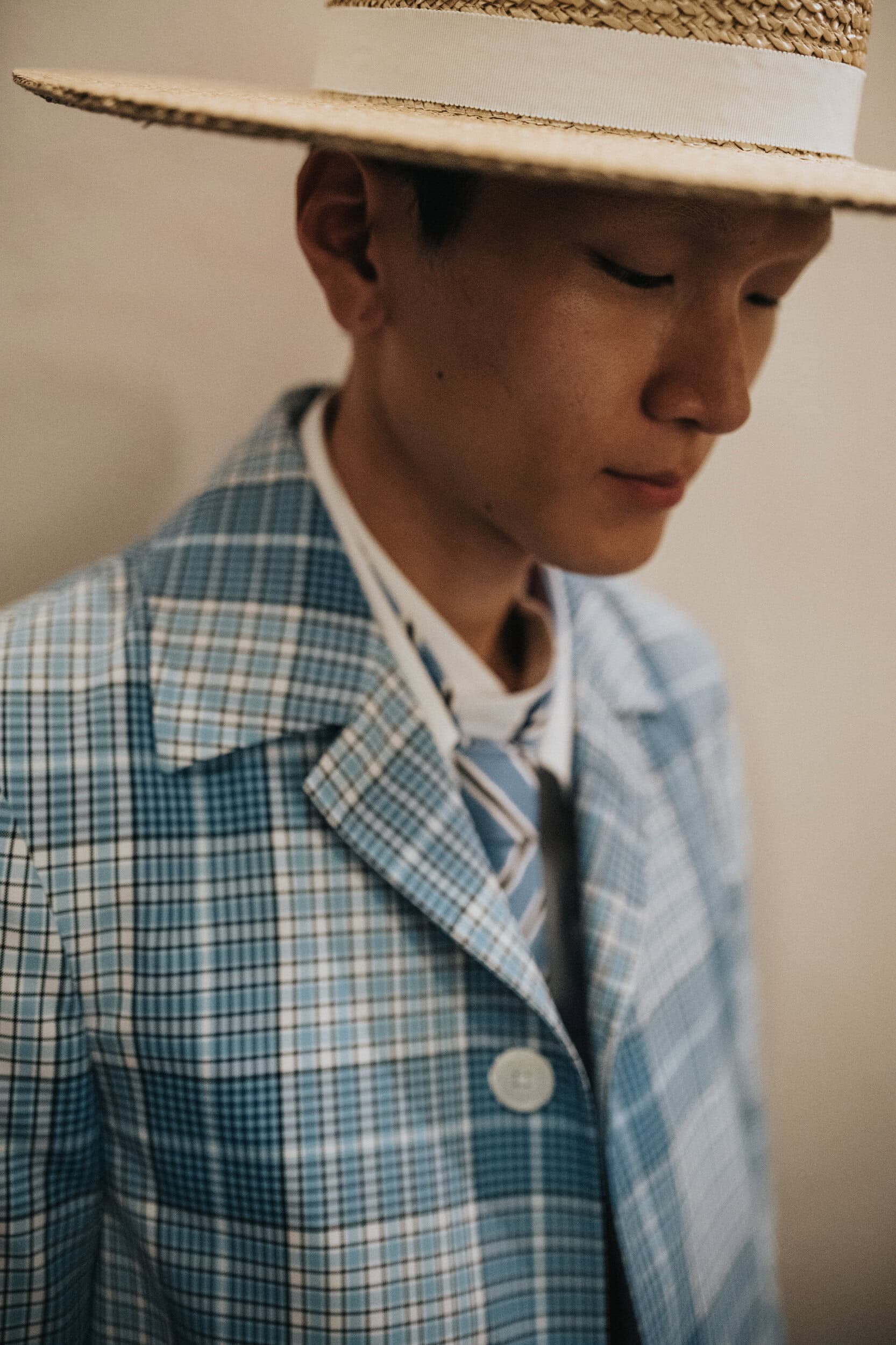 Thom Browne Spring 2027 Men's Fashion Show Backstage