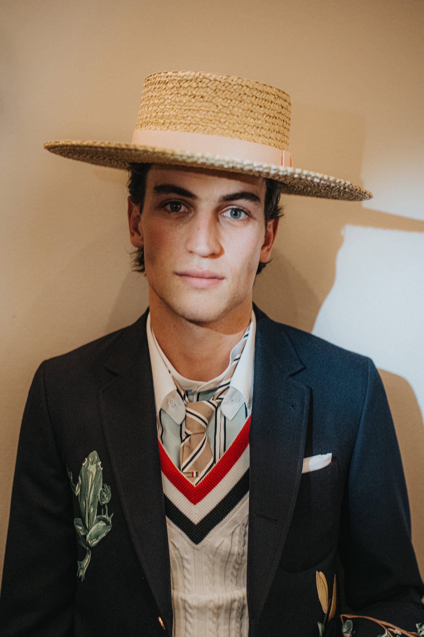 Thom Browne Spring 2027 Men's Fashion Show Backstage