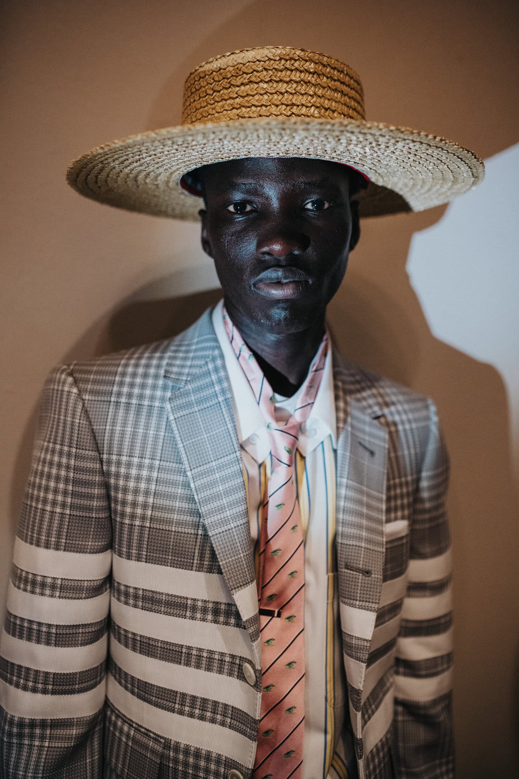 Thom Browne Spring 2027 Men's Fashion Show Backstage