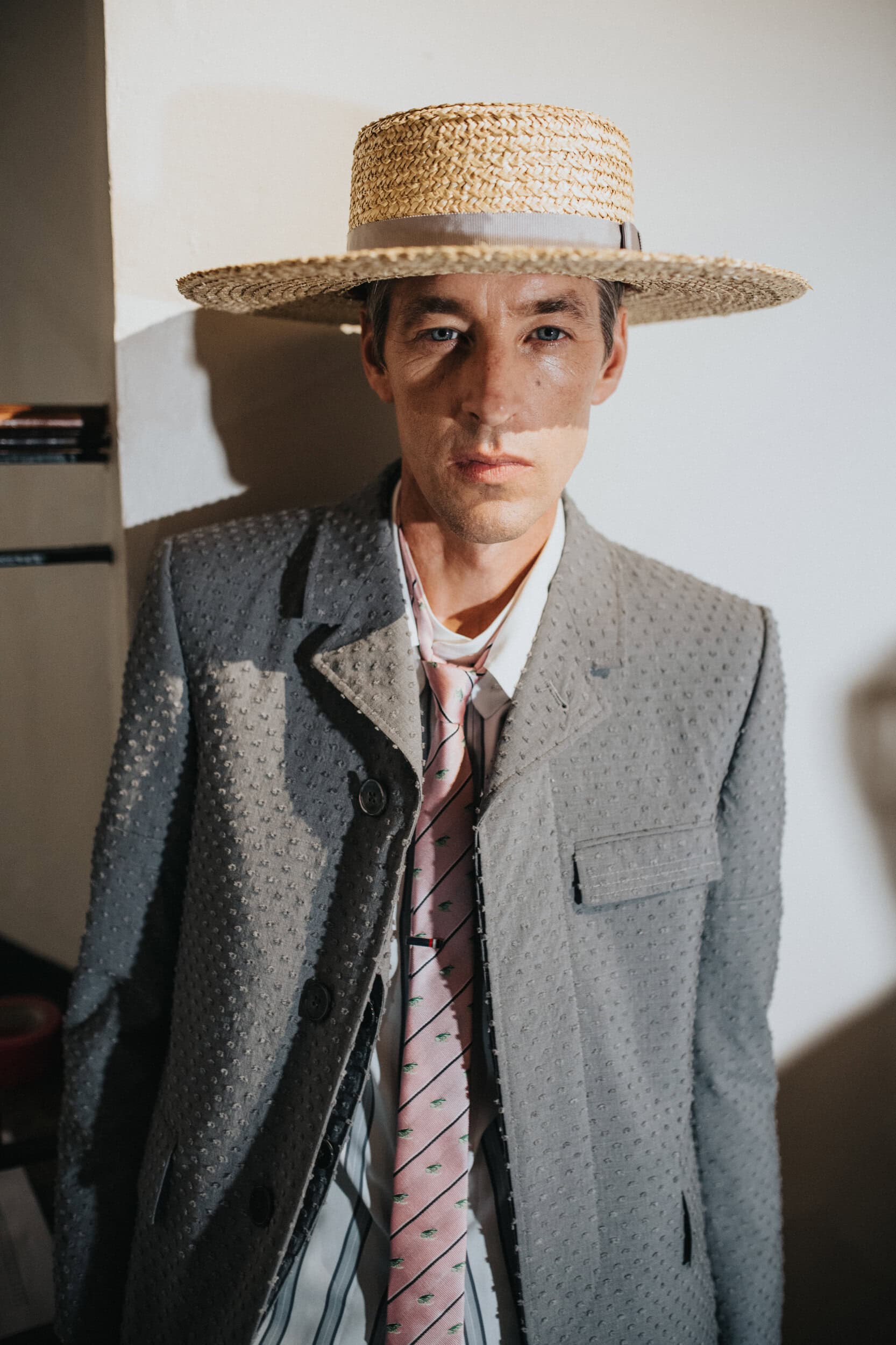 Thom Browne Spring 2027 Men's Fashion Show Backstage