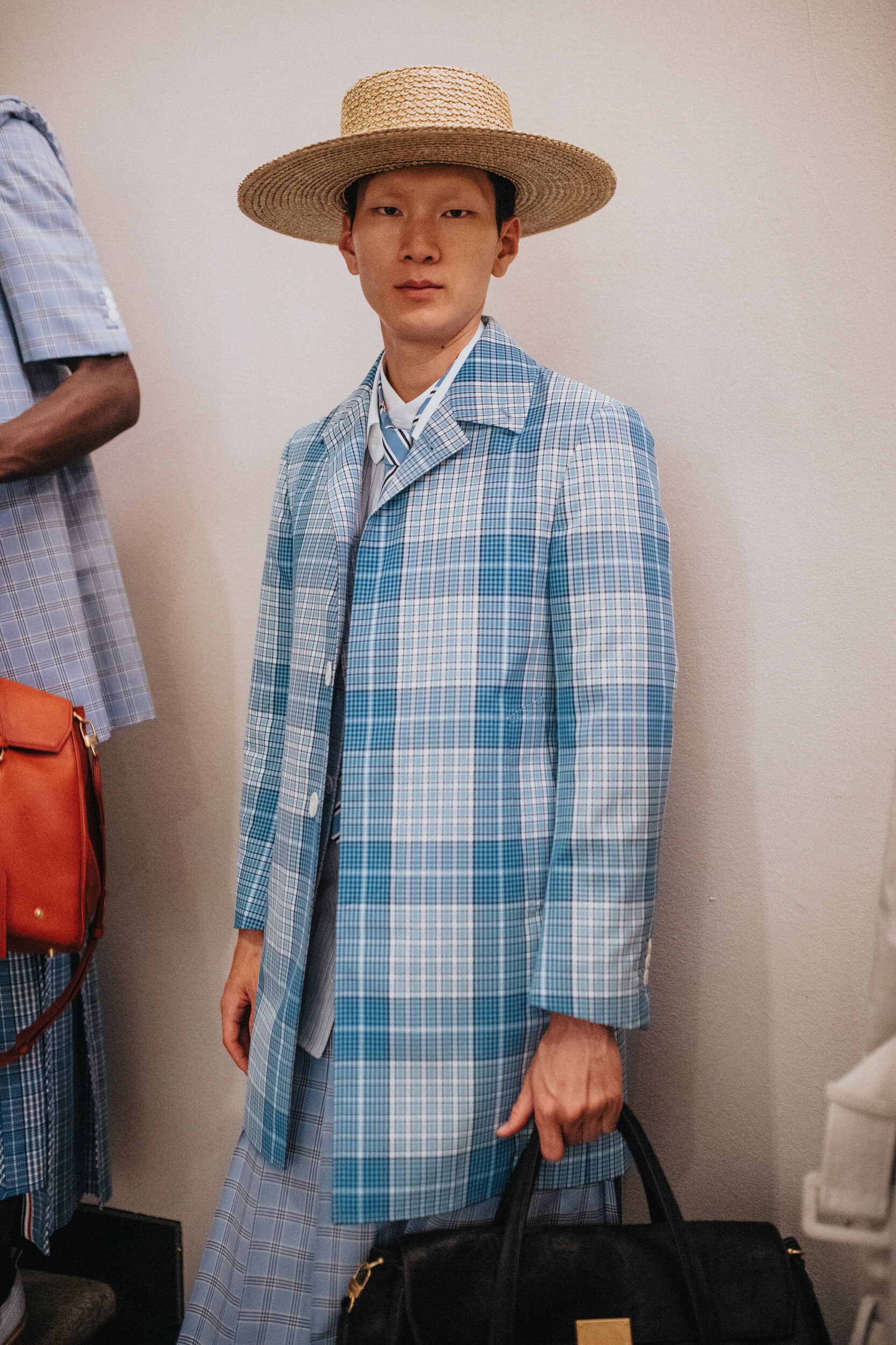 Thom Browne Spring 2027 Men's Fashion Show Backstage