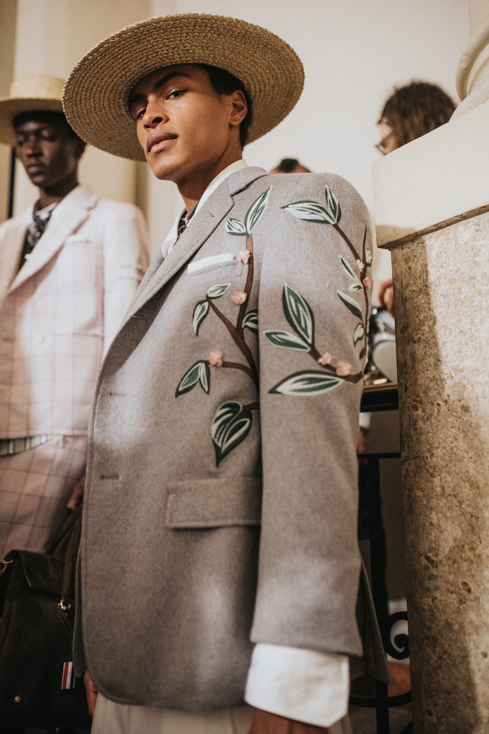 Thom Browne Spring 2027 Men's Fashion Show Backstage