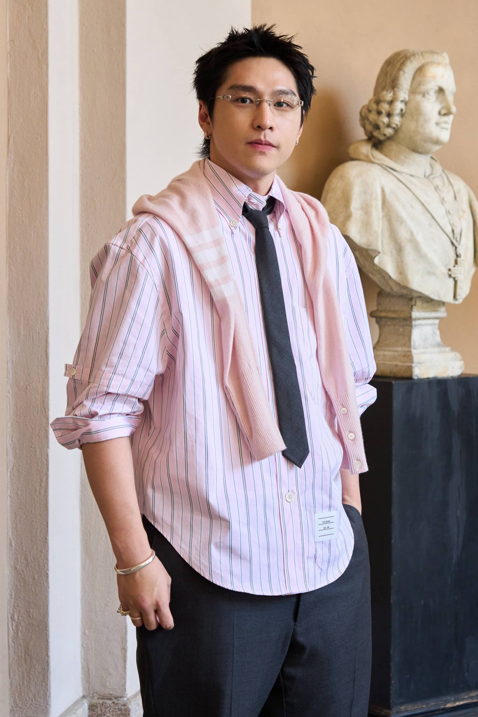 Thom Browne Spring 2027 Men's Fashion Show Front Row