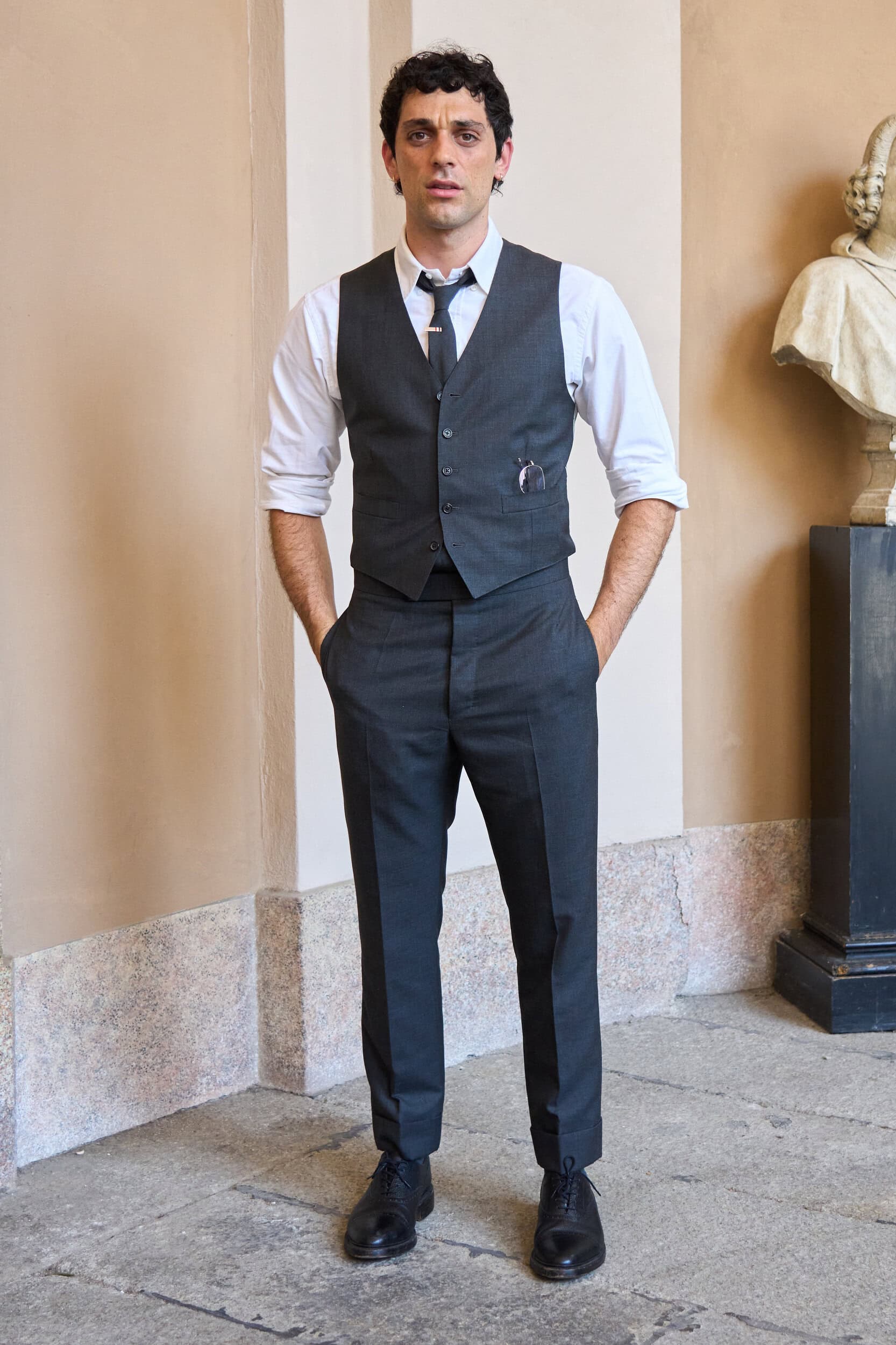 Thom Browne Spring 2027 Men's Fashion Show Front Row