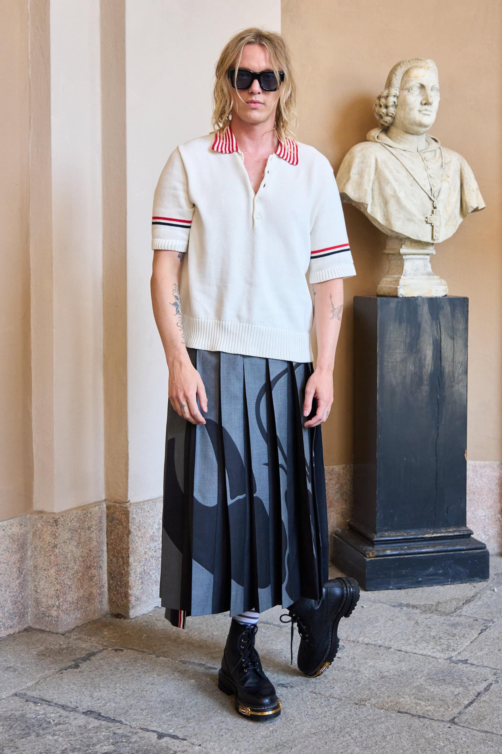 Thom Browne Spring 2027 Men's Fashion Show Front Row