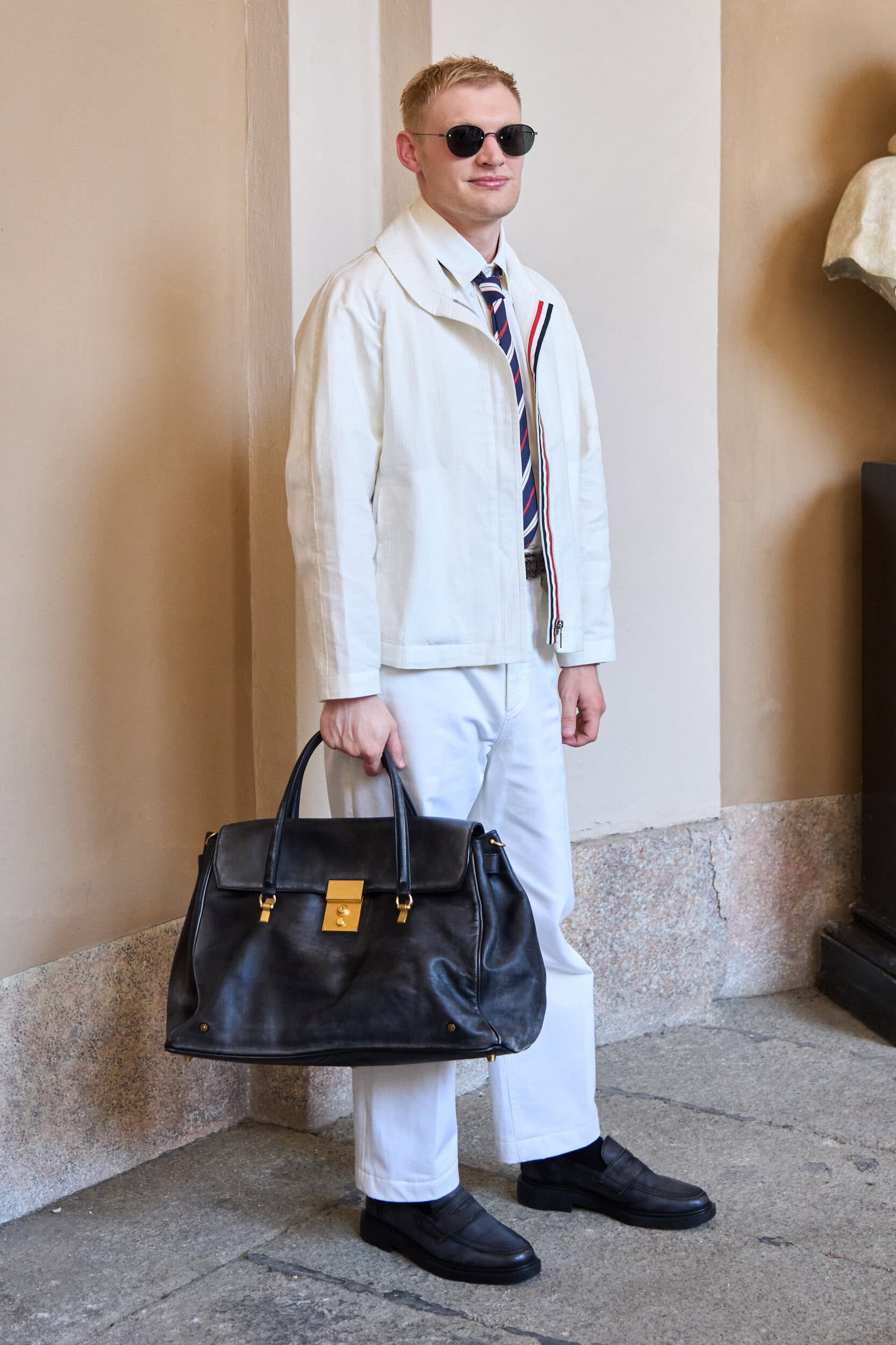 Thom Browne Spring 2027 Men's Fashion Show Front Row