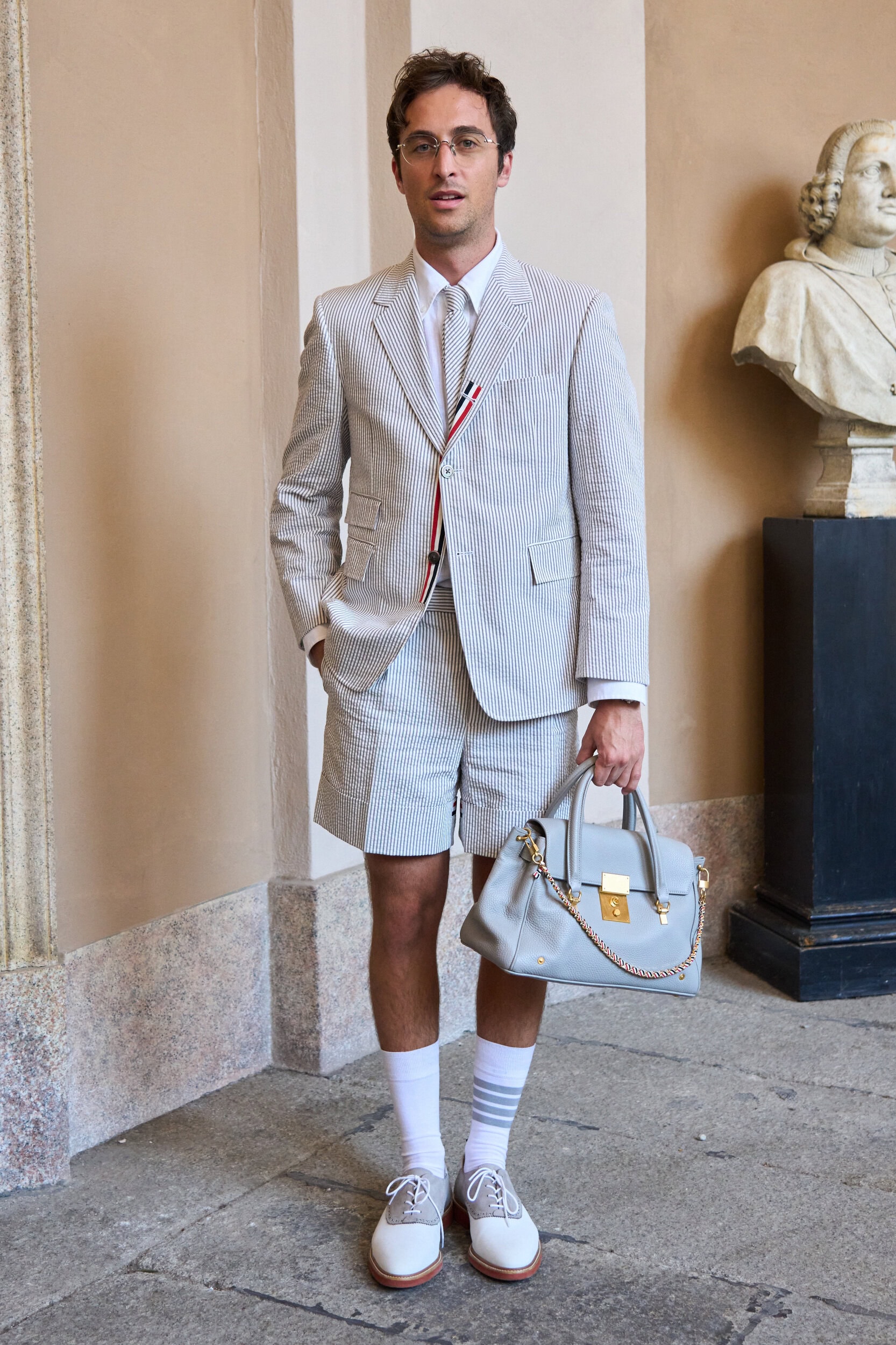 Thom Browne Spring 2027 Men's Fashion Show Front Row