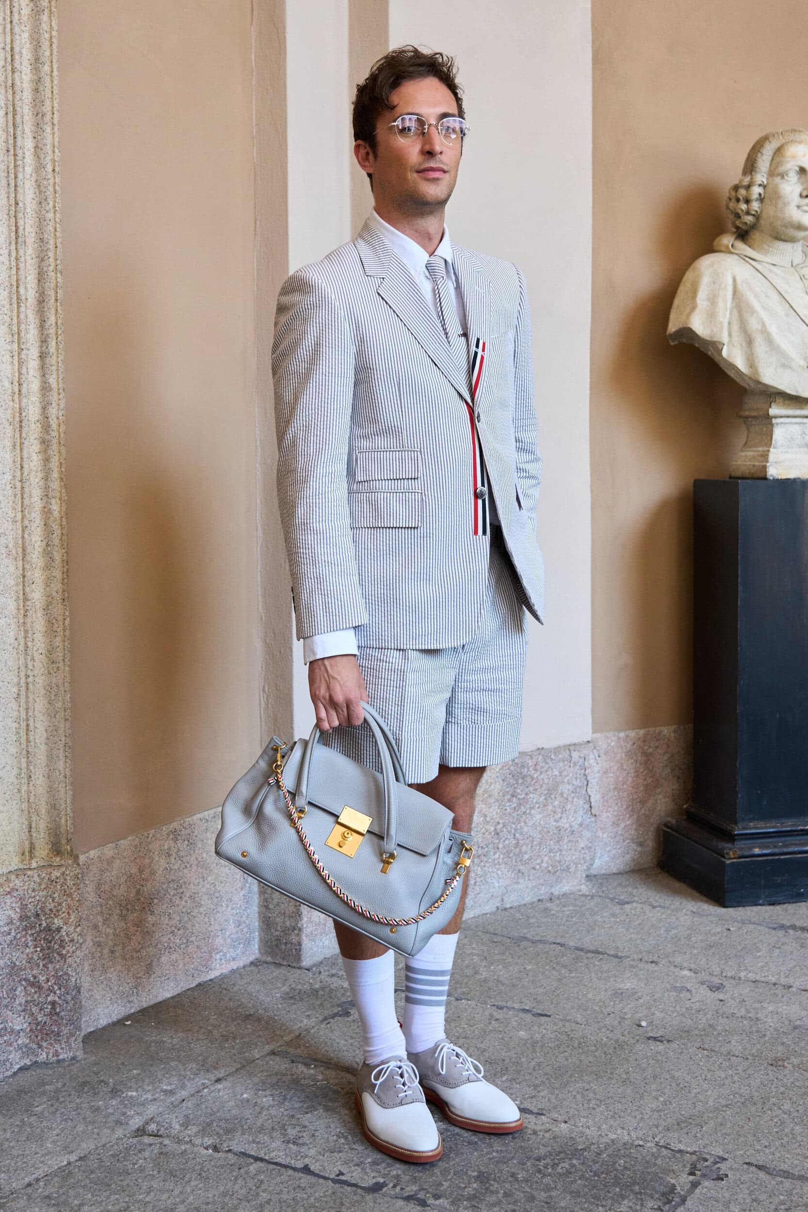 Thom Browne Spring 2027 Men's Fashion Show Front Row