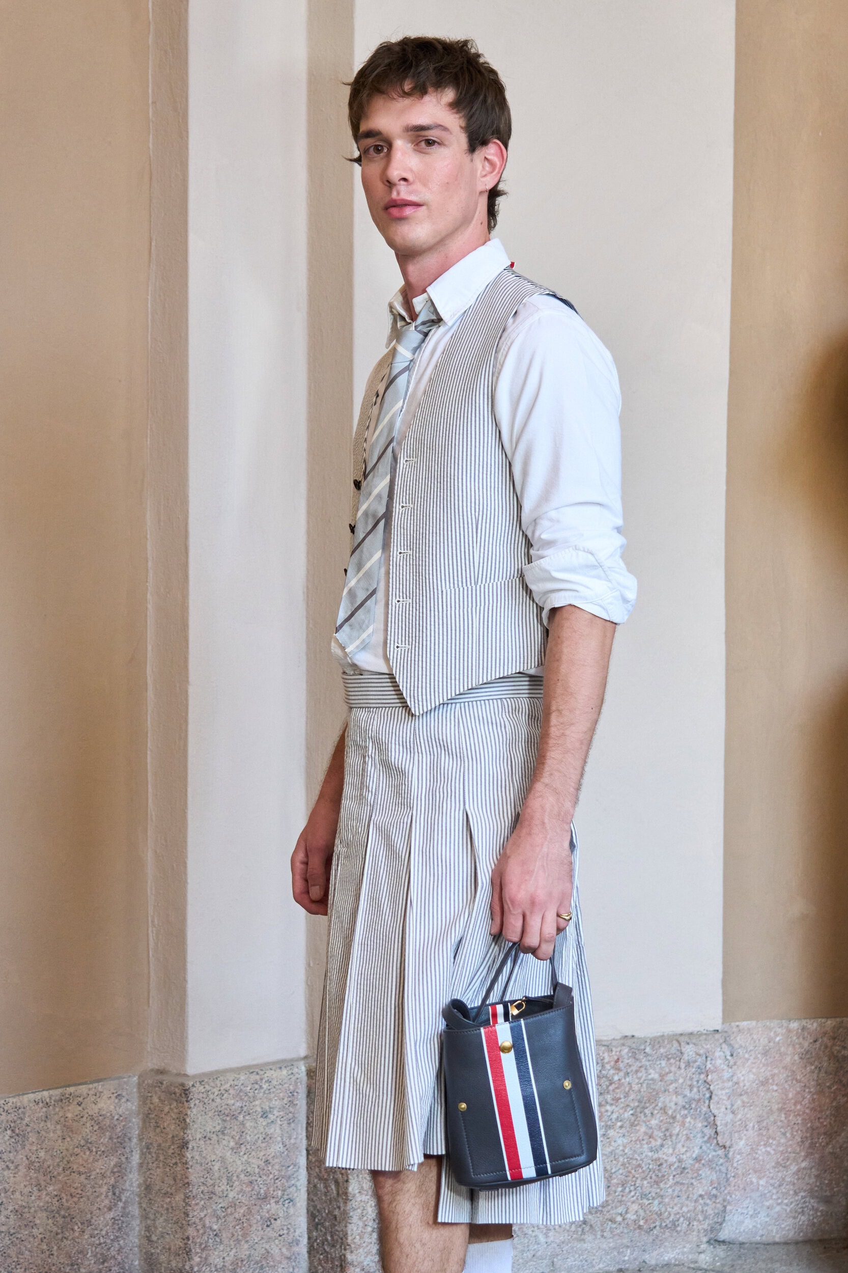 Thom Browne Spring 2027 Men's Fashion Show Front Row