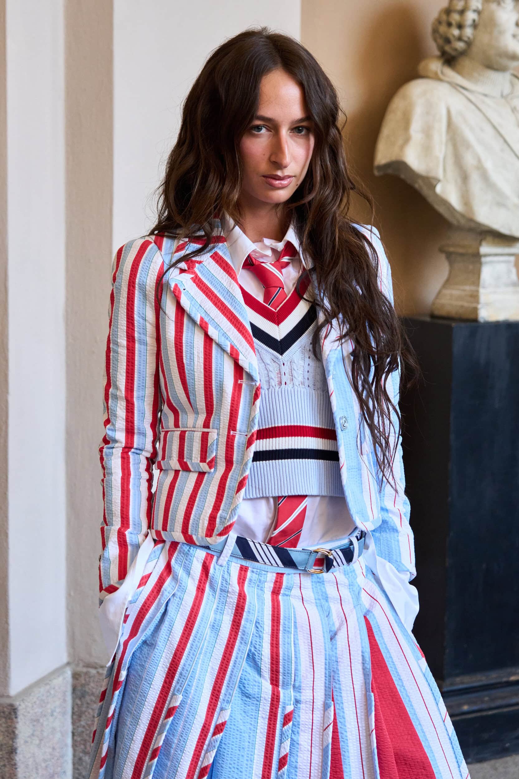 Thom Browne Spring 2027 Men's Fashion Show Front Row