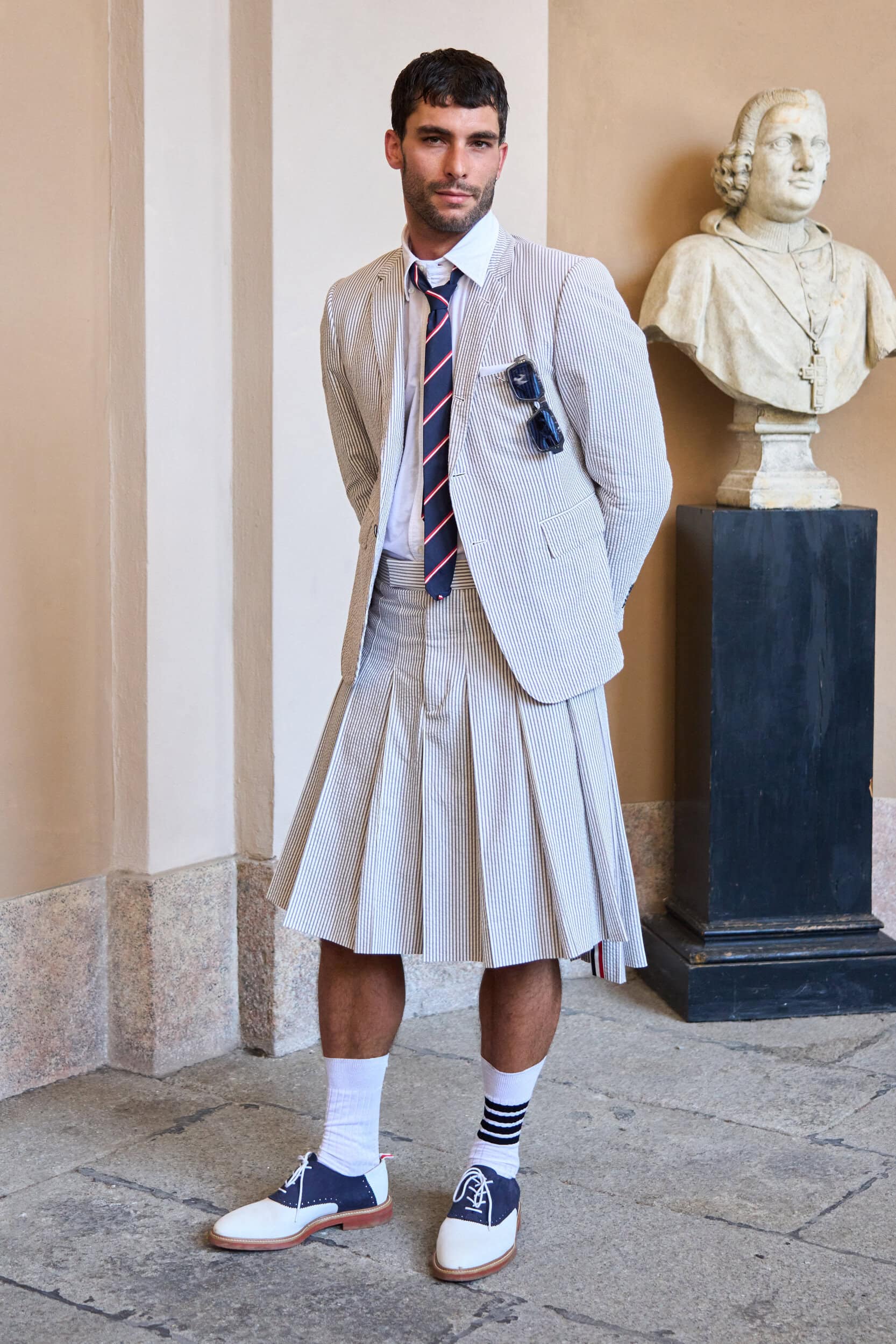 Thom Browne Spring 2027 Men's Fashion Show Front Row
