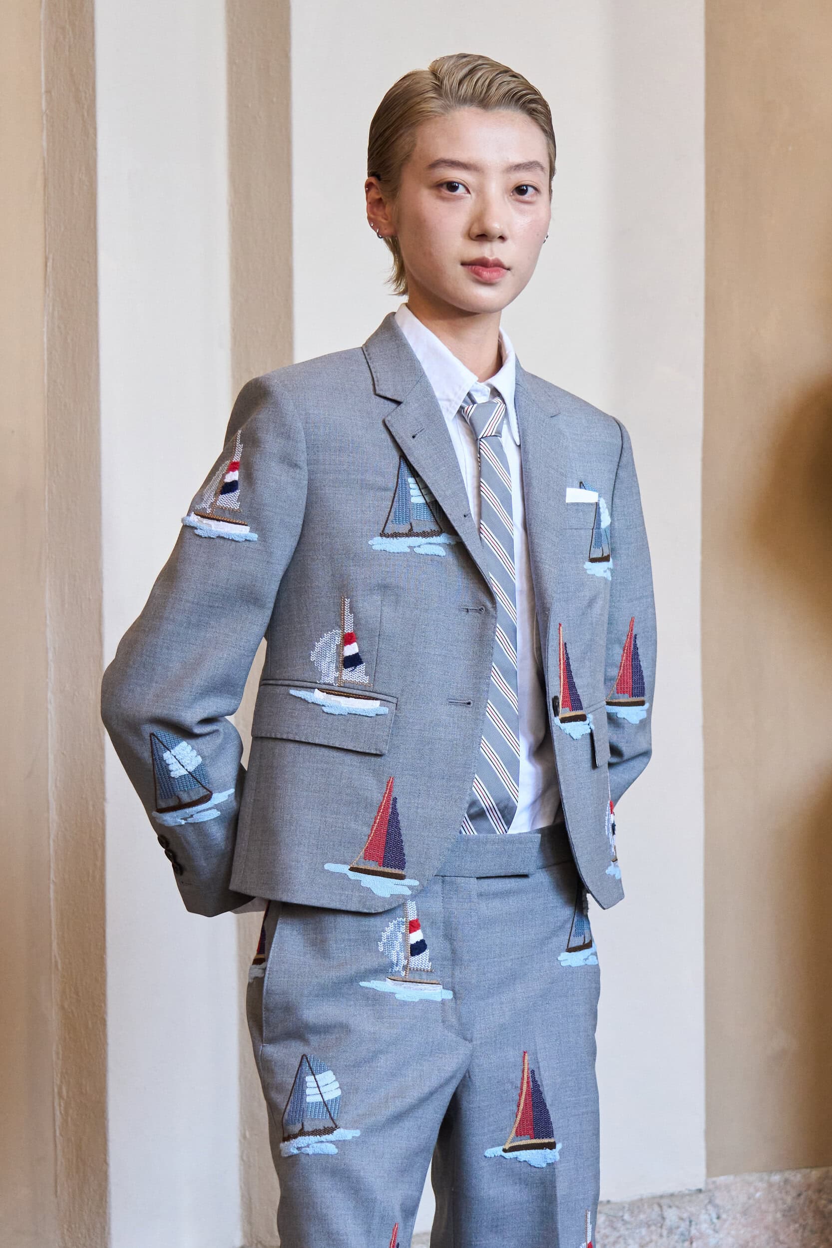 Thom Browne Spring 2027 Men's Fashion Show Front Row