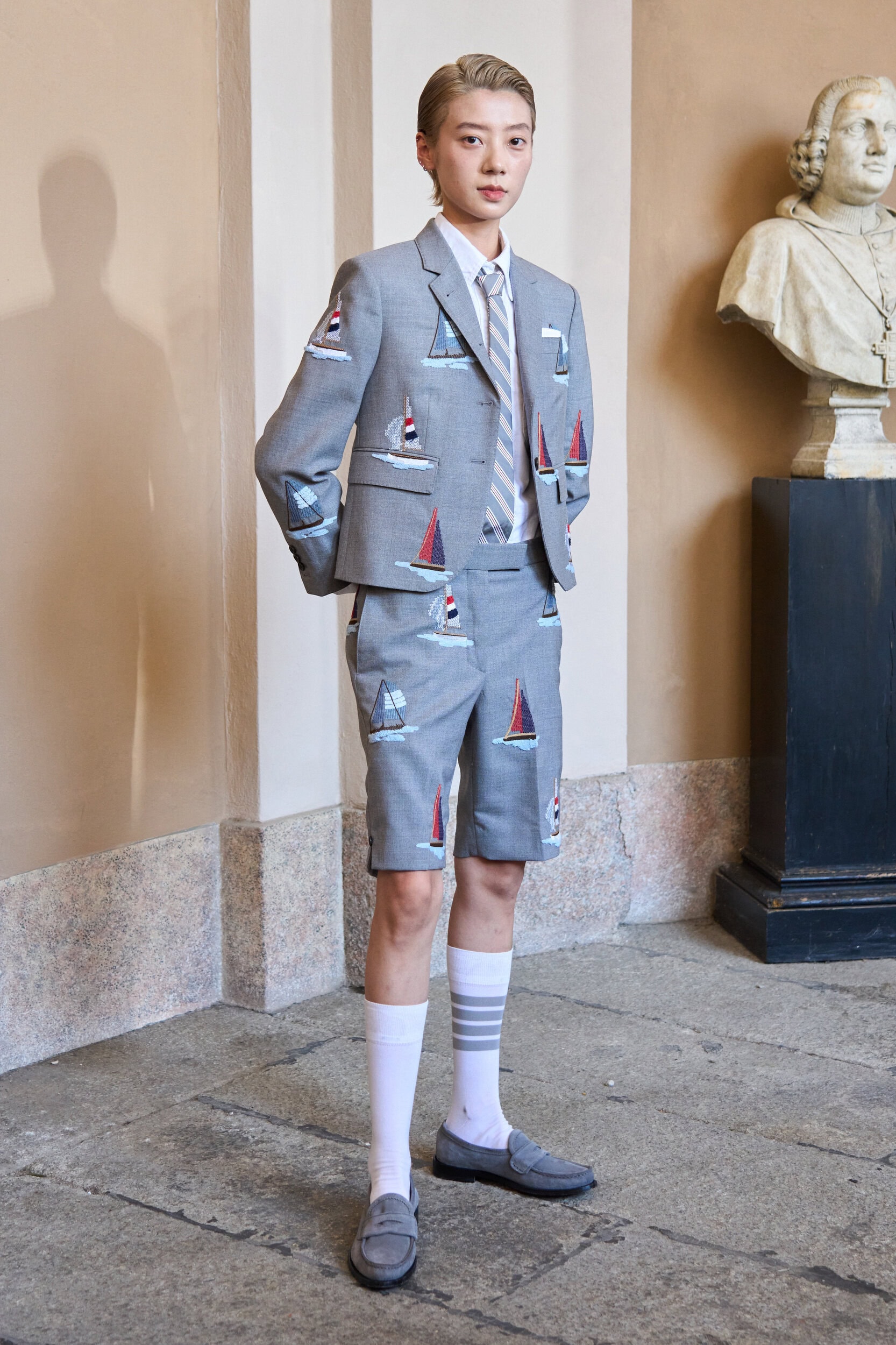 Thom Browne Spring 2027 Men's Fashion Show Front Row