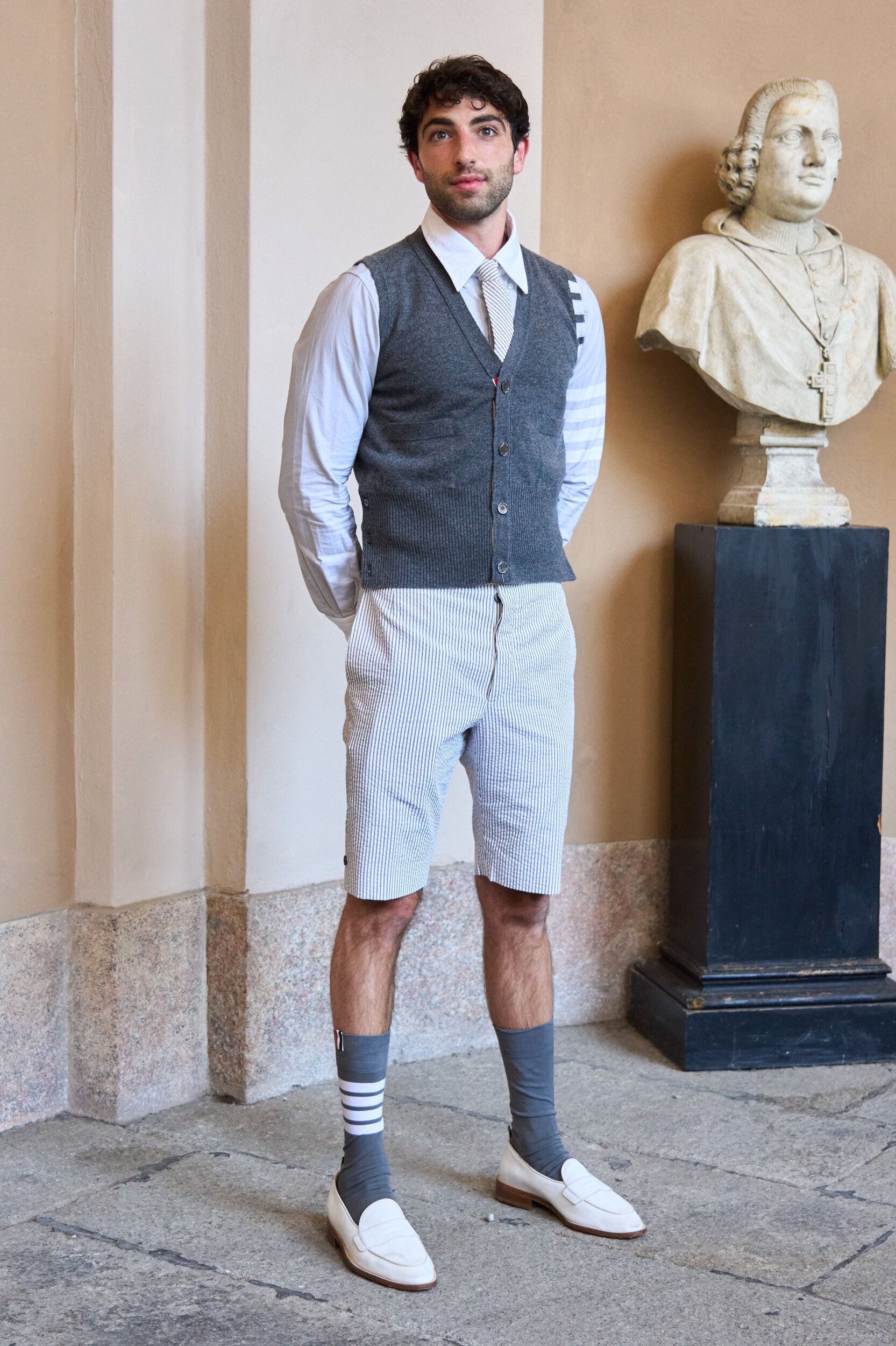 Thom Browne Spring 2027 Men's Fashion Show Front Row