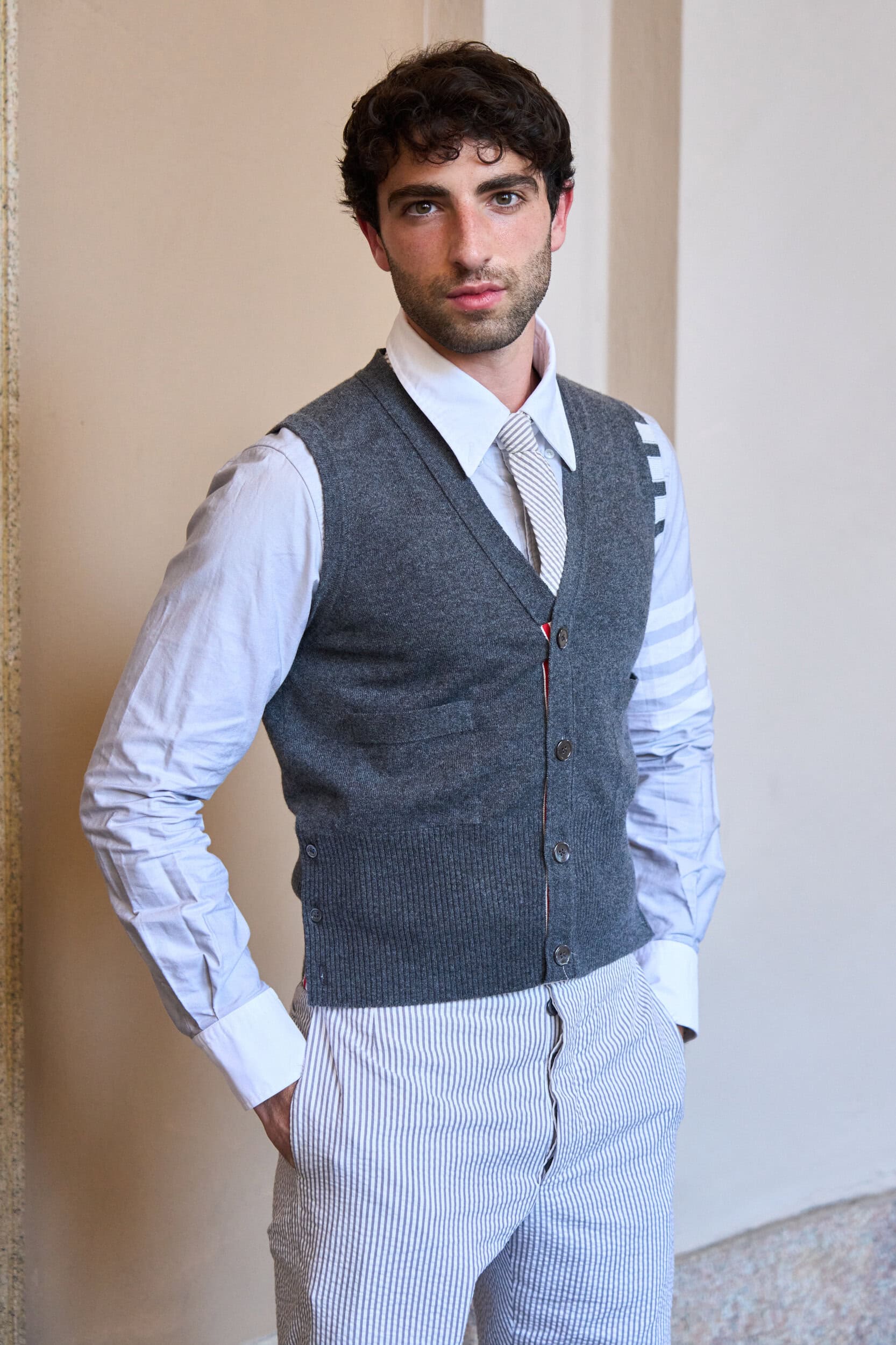 Thom Browne Spring 2027 Men's Fashion Show Front Row