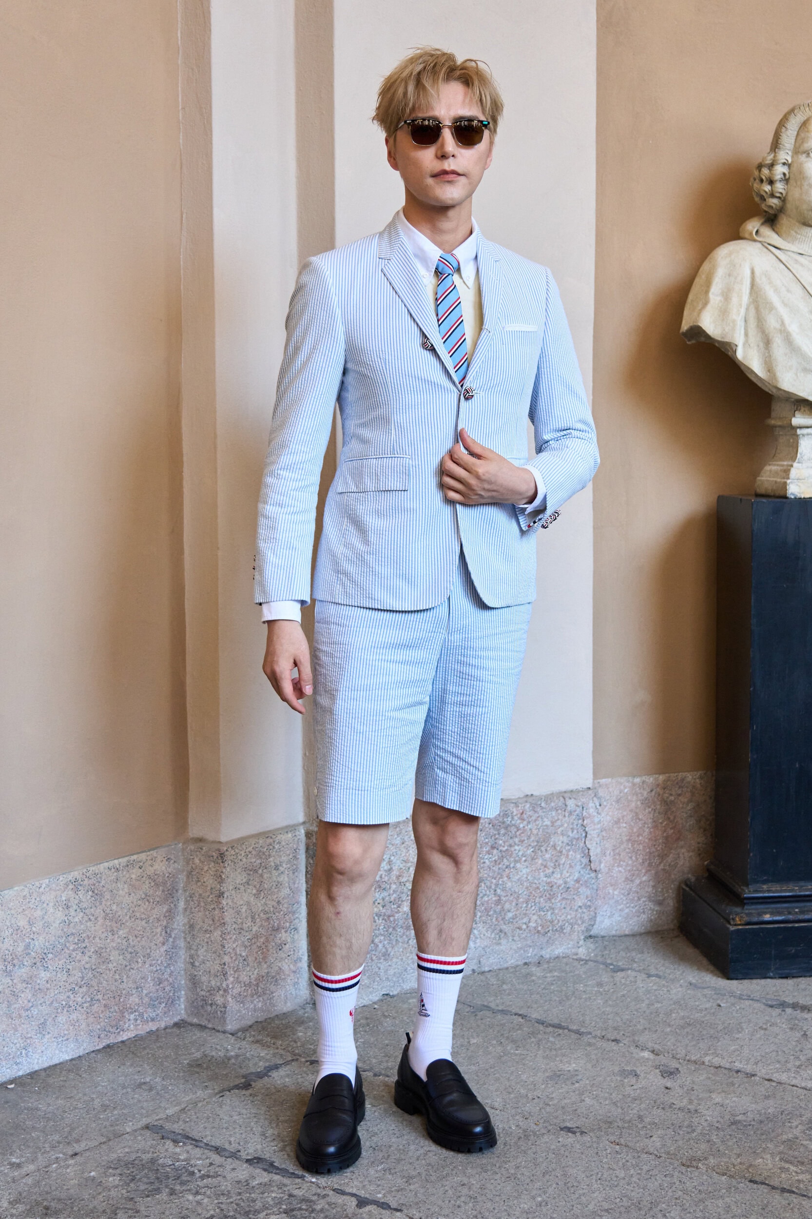 Thom Browne Spring 2027 Men's Fashion Show Front Row