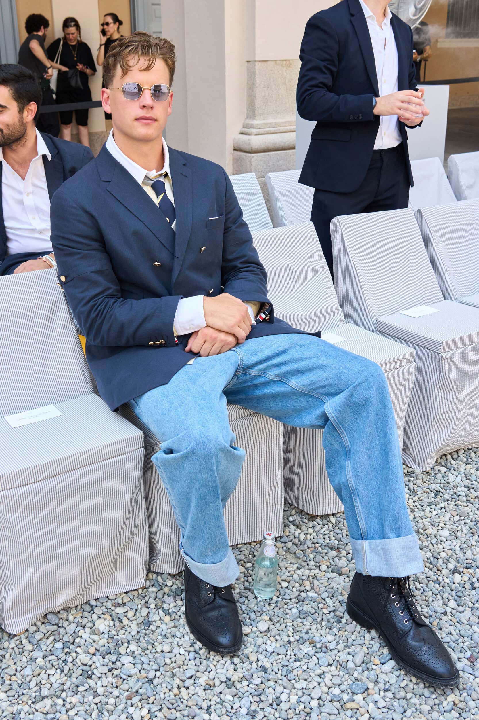 Thom Browne Spring 2027 Men's Fashion Show Front Row