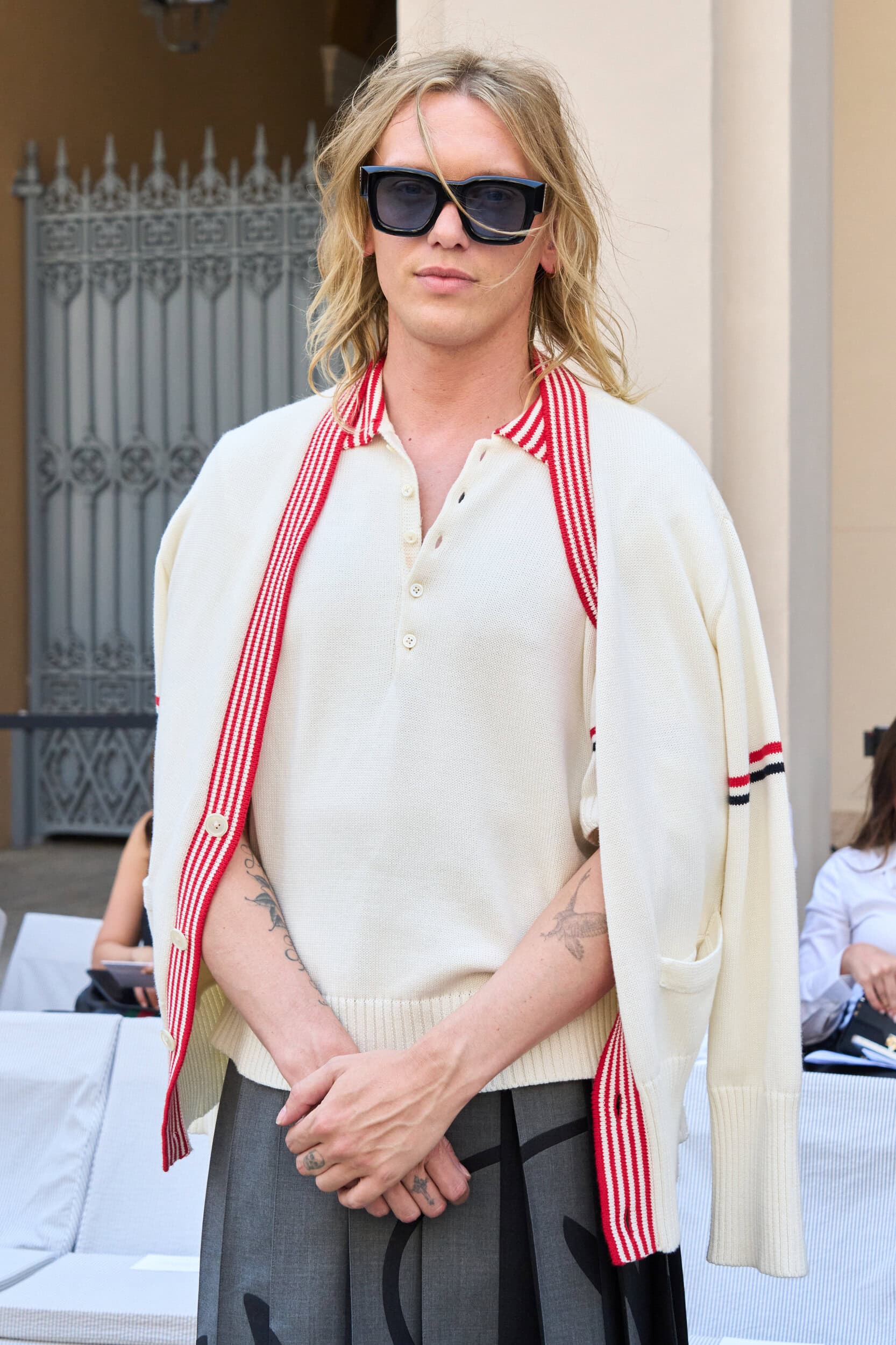 Thom Browne Spring 2027 Men's Fashion Show Front Row