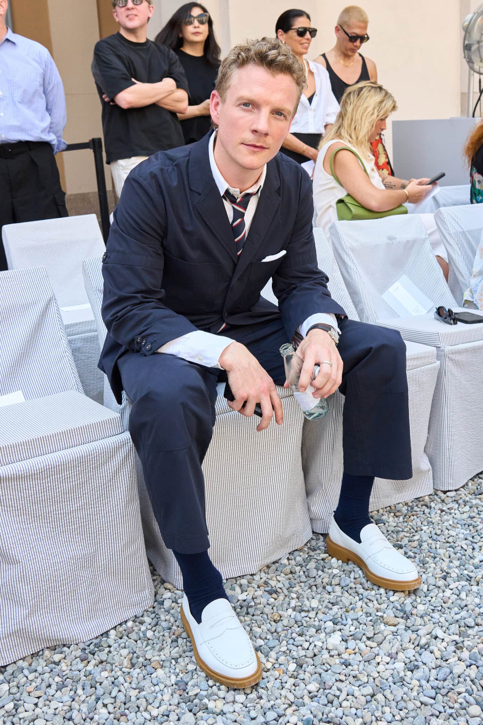 Thom Browne Spring 2027 Men's Fashion Show Front Row