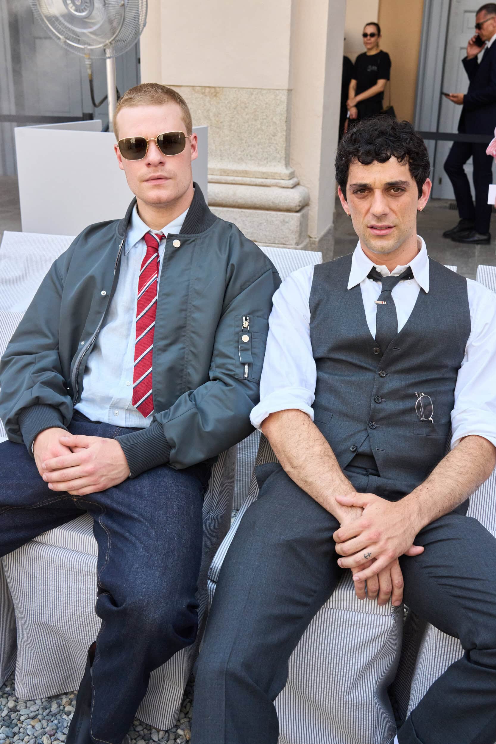 Thom Browne Spring 2027 Men's Fashion Show Front Row