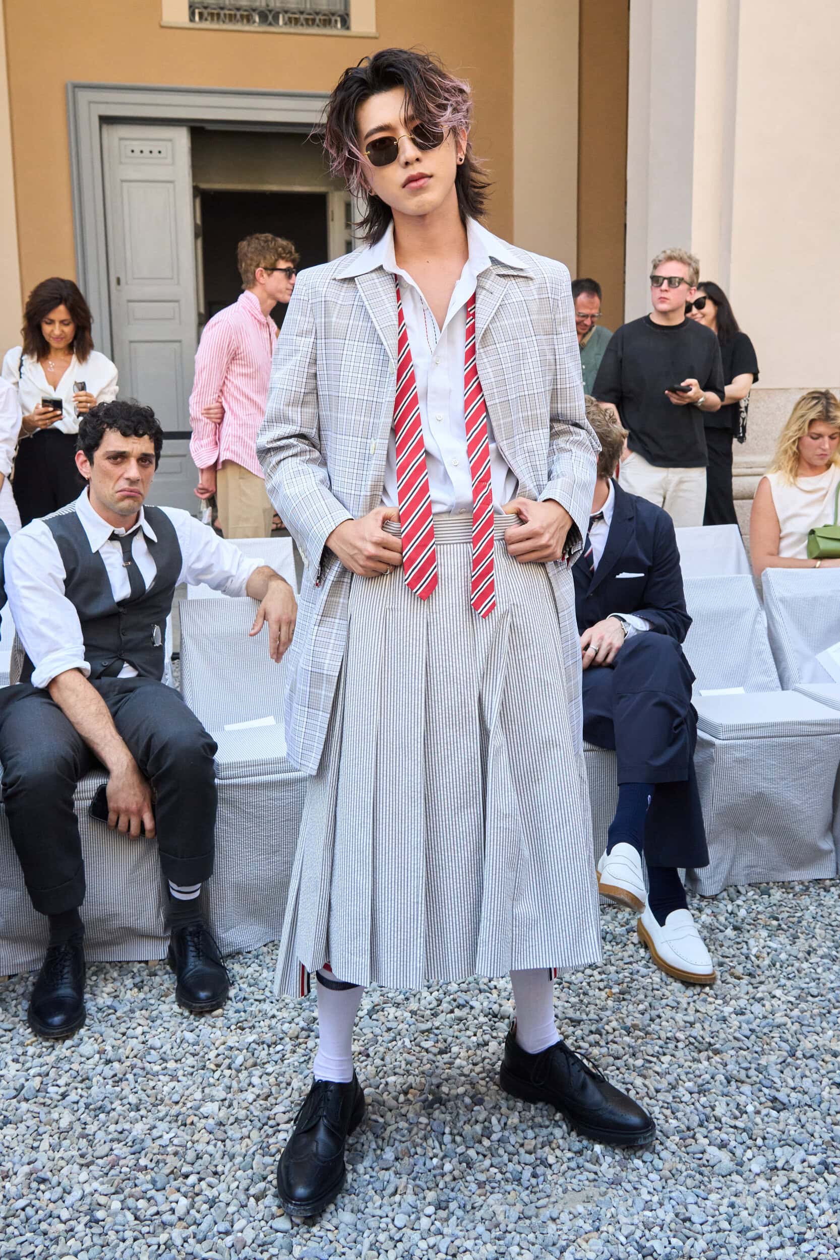 Thom Browne Spring 2027 Men's Fashion Show Front Row
