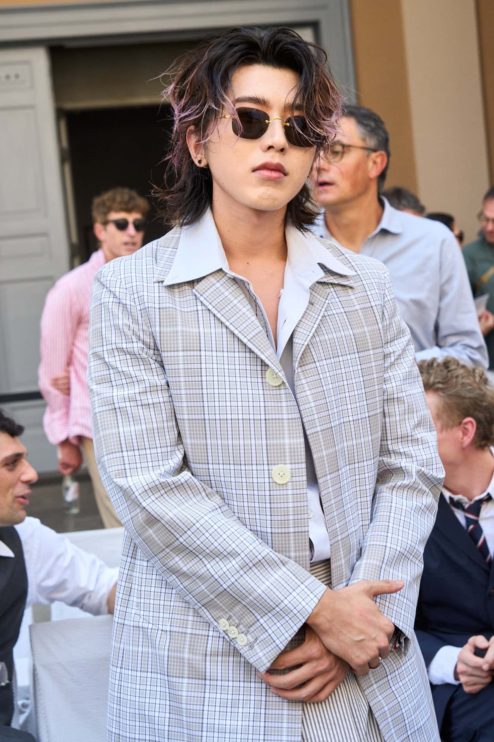 Thom Browne Spring 2027 Men's Fashion Show Front Row