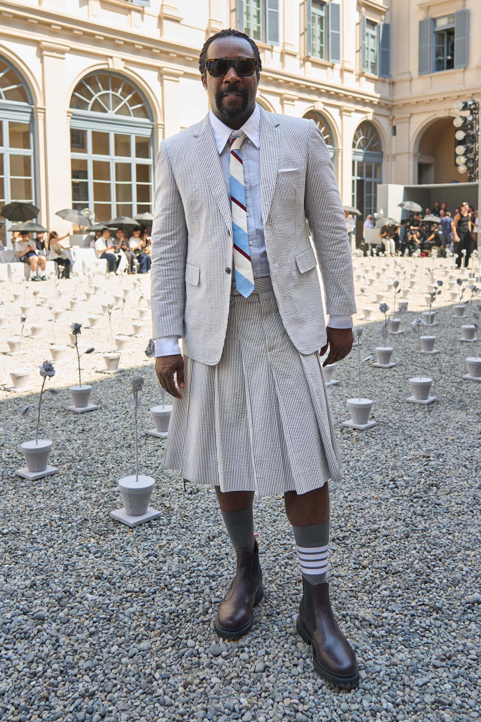 Thom Browne Spring 2027 Men's Fashion Show Front Row