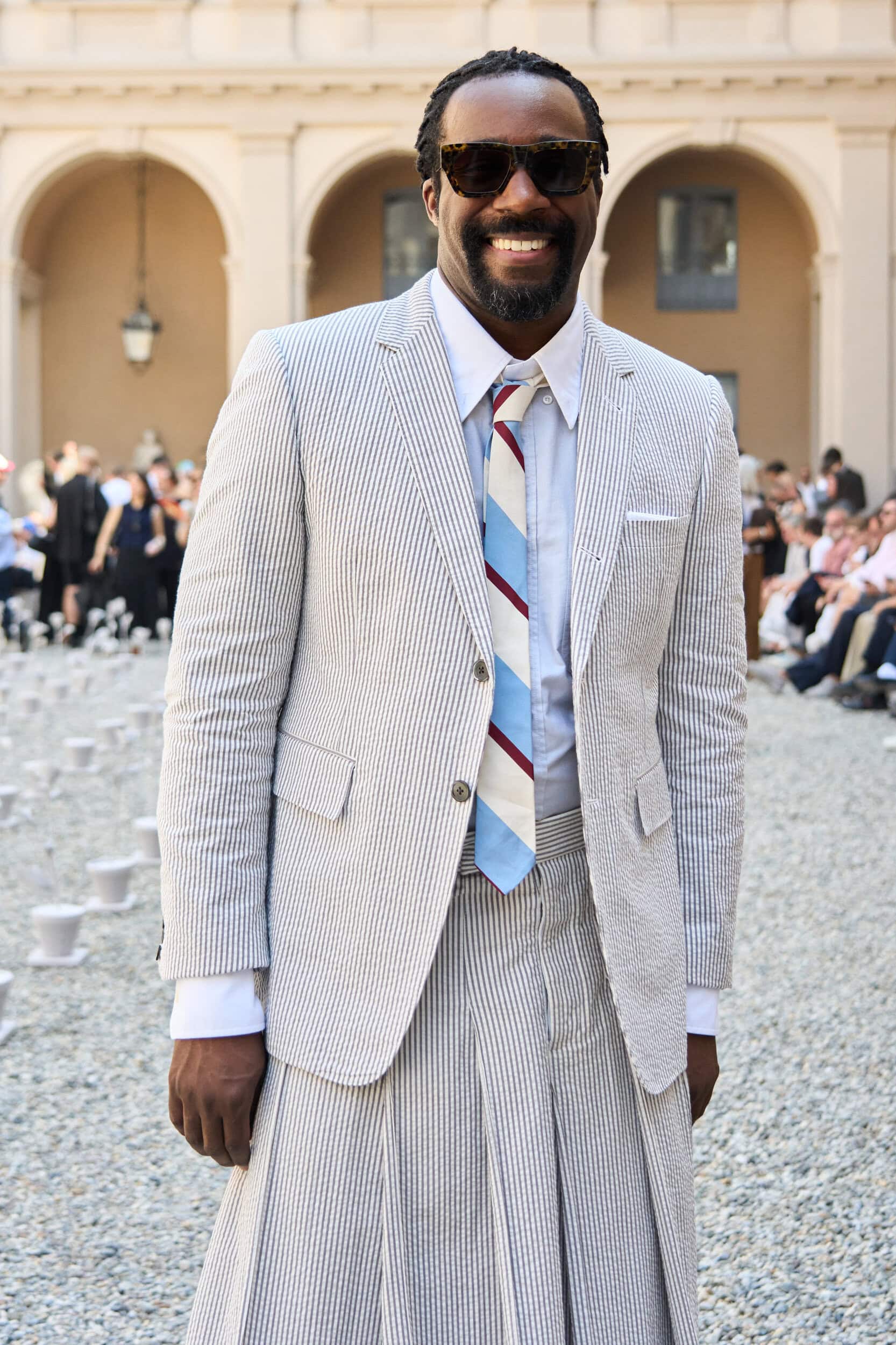Thom Browne Spring 2027 Men's Fashion Show Front Row