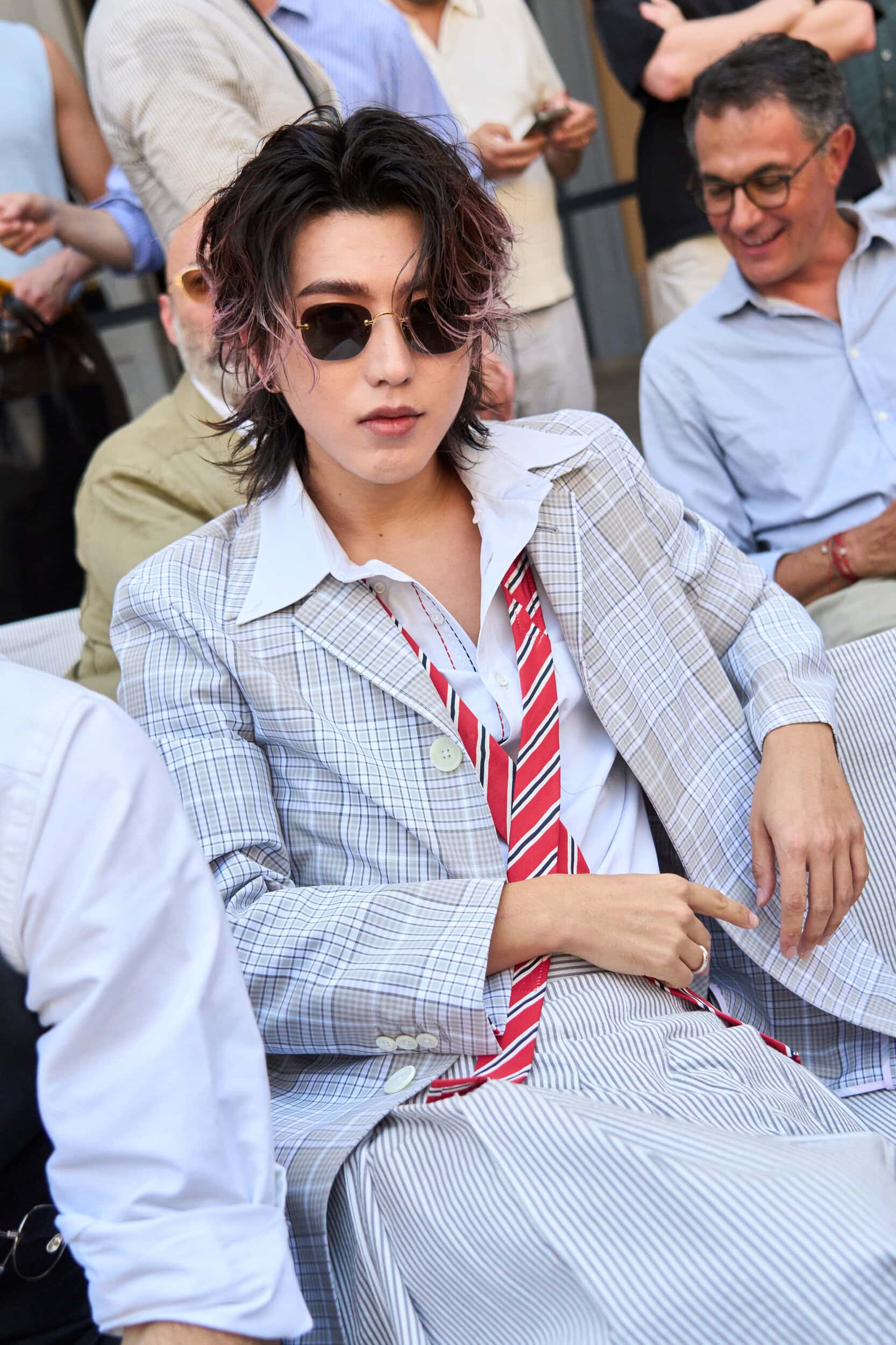 Thom Browne Spring 2027 Men's Fashion Show Front Row